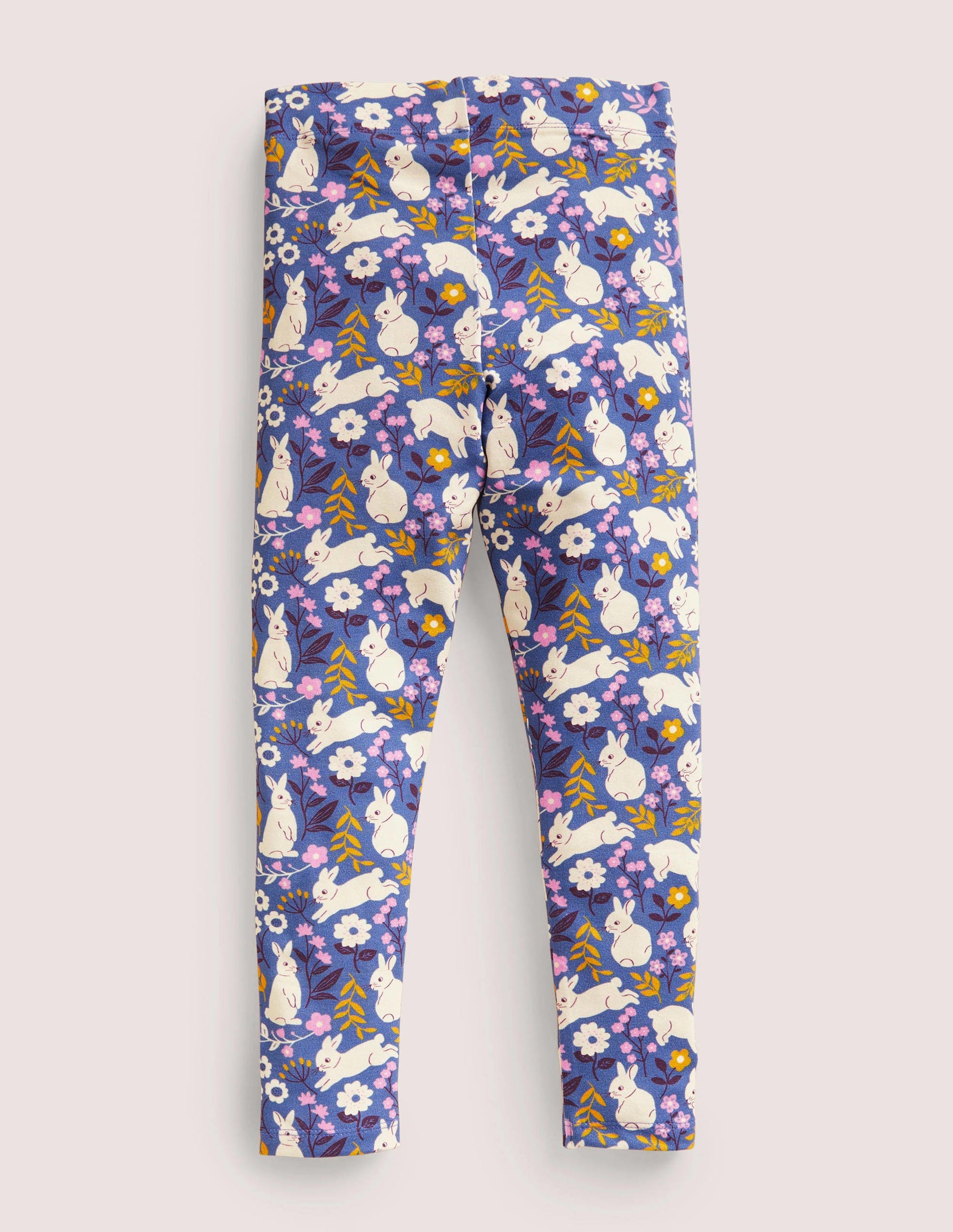 Fun Leggings-Riviera Blue Bunnies-2