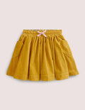 Woven Twirly Skirt-Honeycomb Yellow