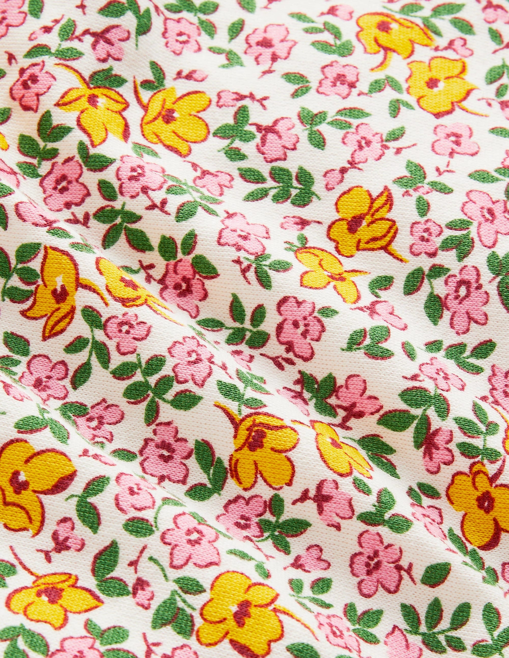 Printed Sweatshirt Skirt-Multi Meadow Floral - Image 3