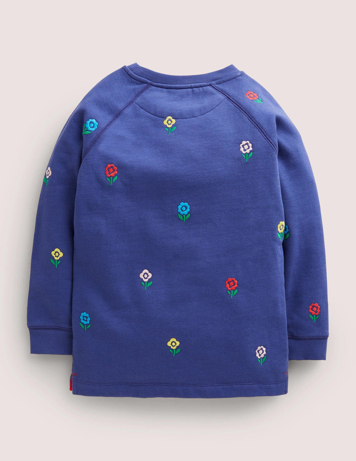 Sweatshirt Tunic-Starboard Blue Flowers - Image 2