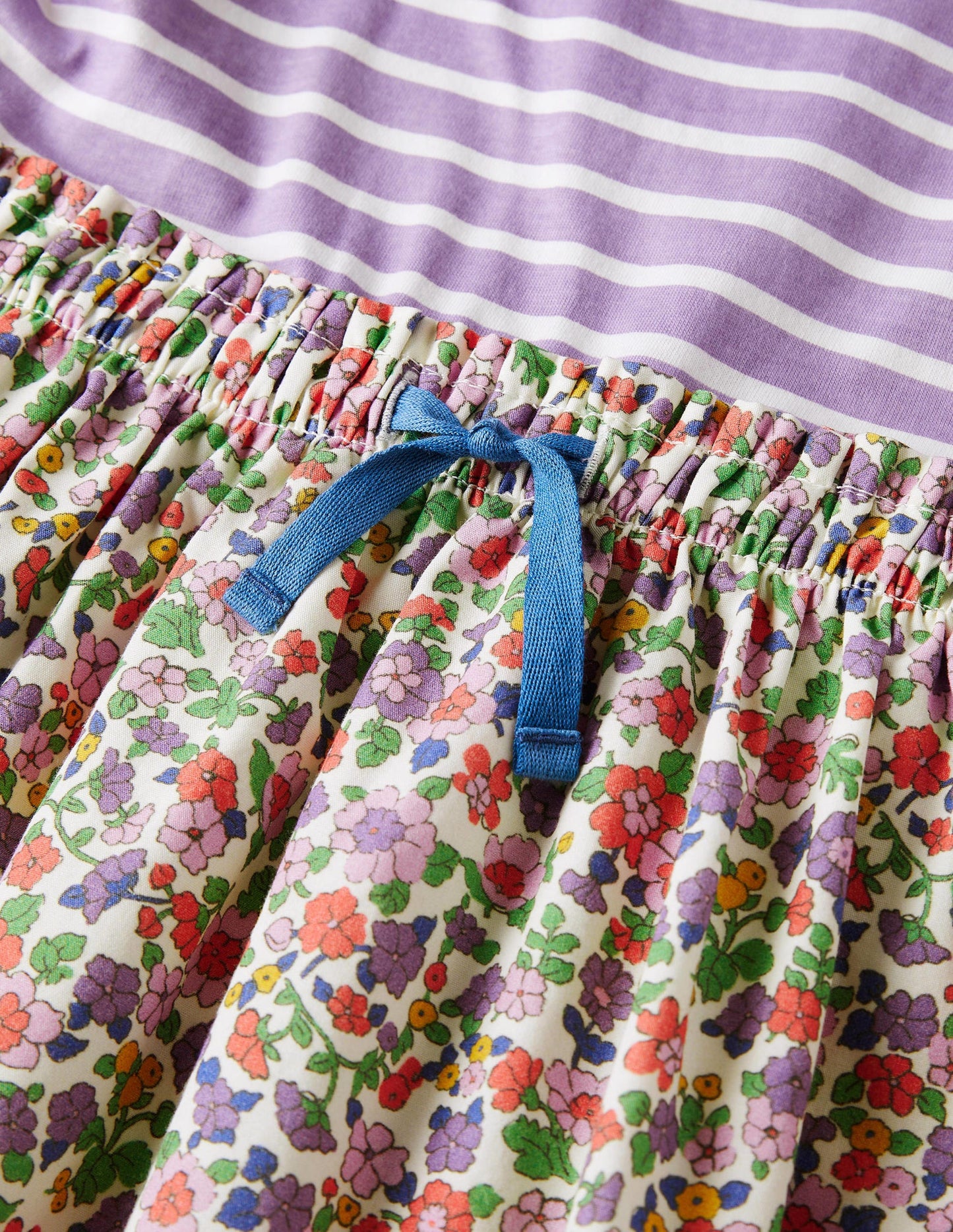 Hotchpotch Dress-Aster Purple Vintage Floral