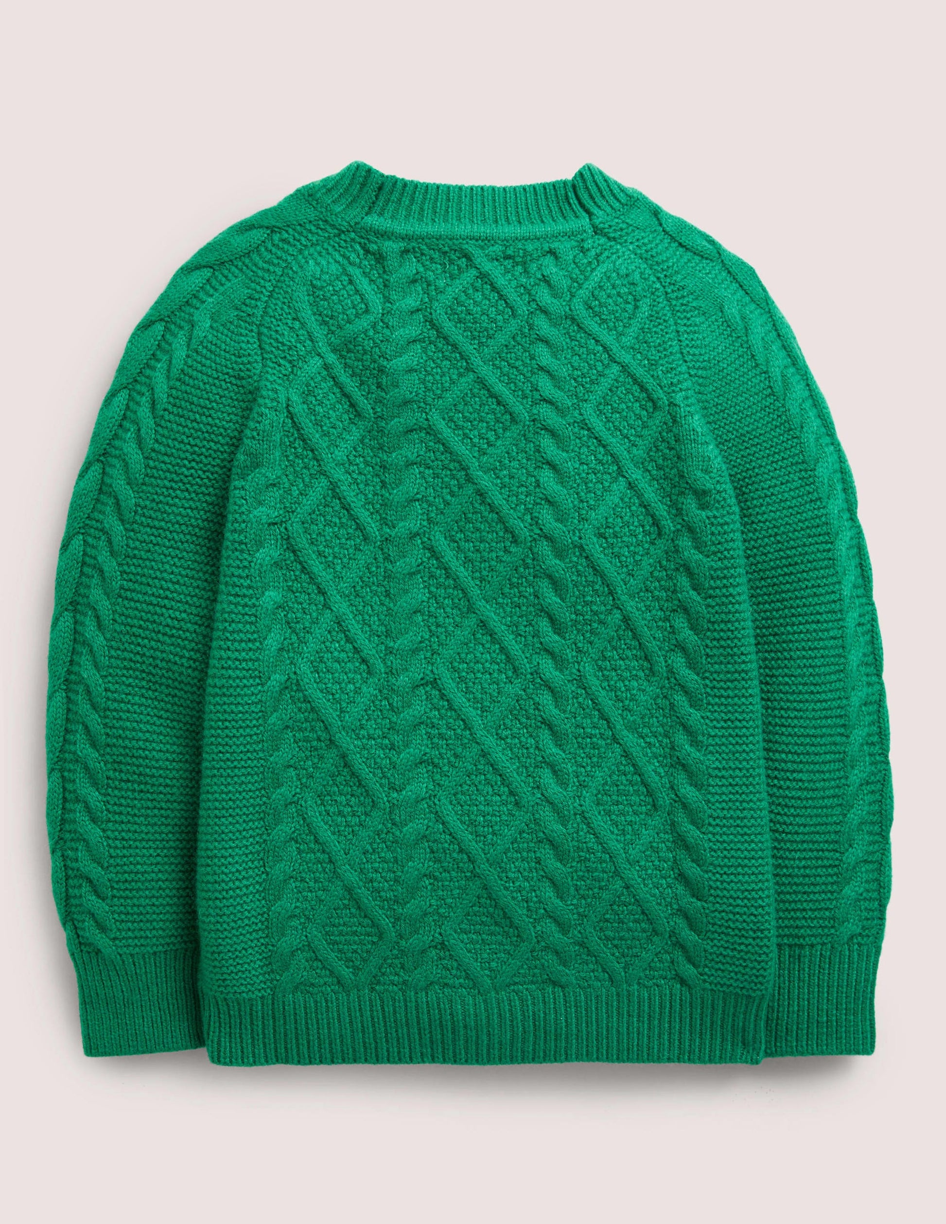 Slouchy Cable Cardigan-Shady Glade Green-2