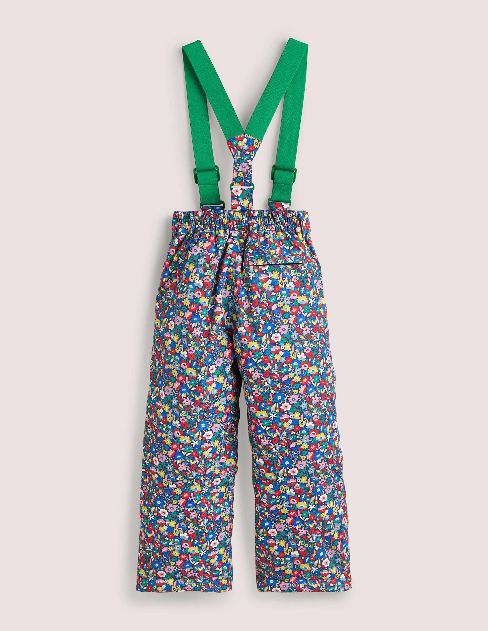 All-weather Waterproof Pants-Multi Patchwork Floral-2