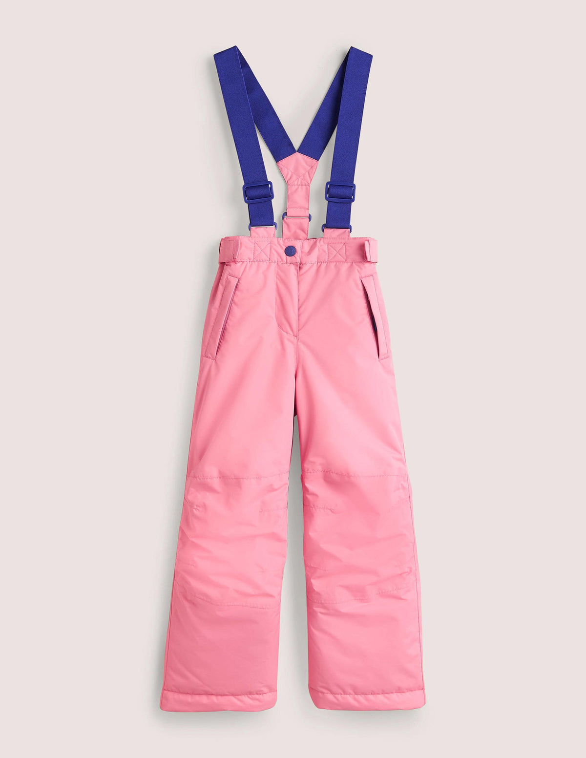 Pink Waterproof Dungaree Pants-Pink Lemonade-1