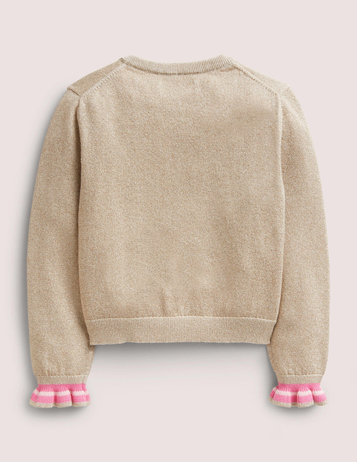 Party Cardigan-Gold Sparkle - Image 2