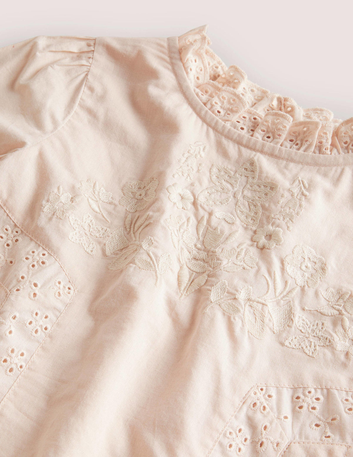 Lace Top-Sandpiper Pink-3