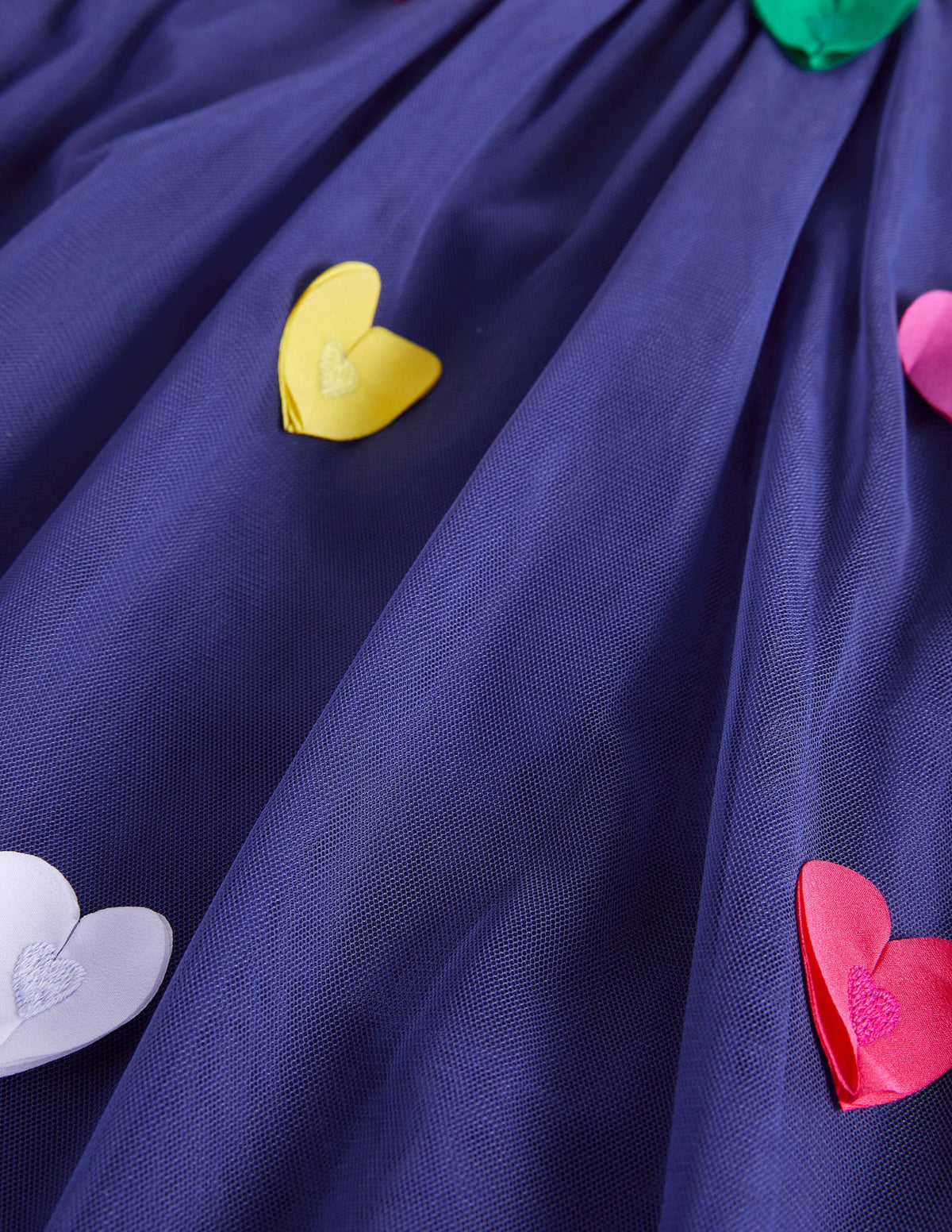 Appliqué Tulle Top-Starboard Blue Flutter Hearts-3