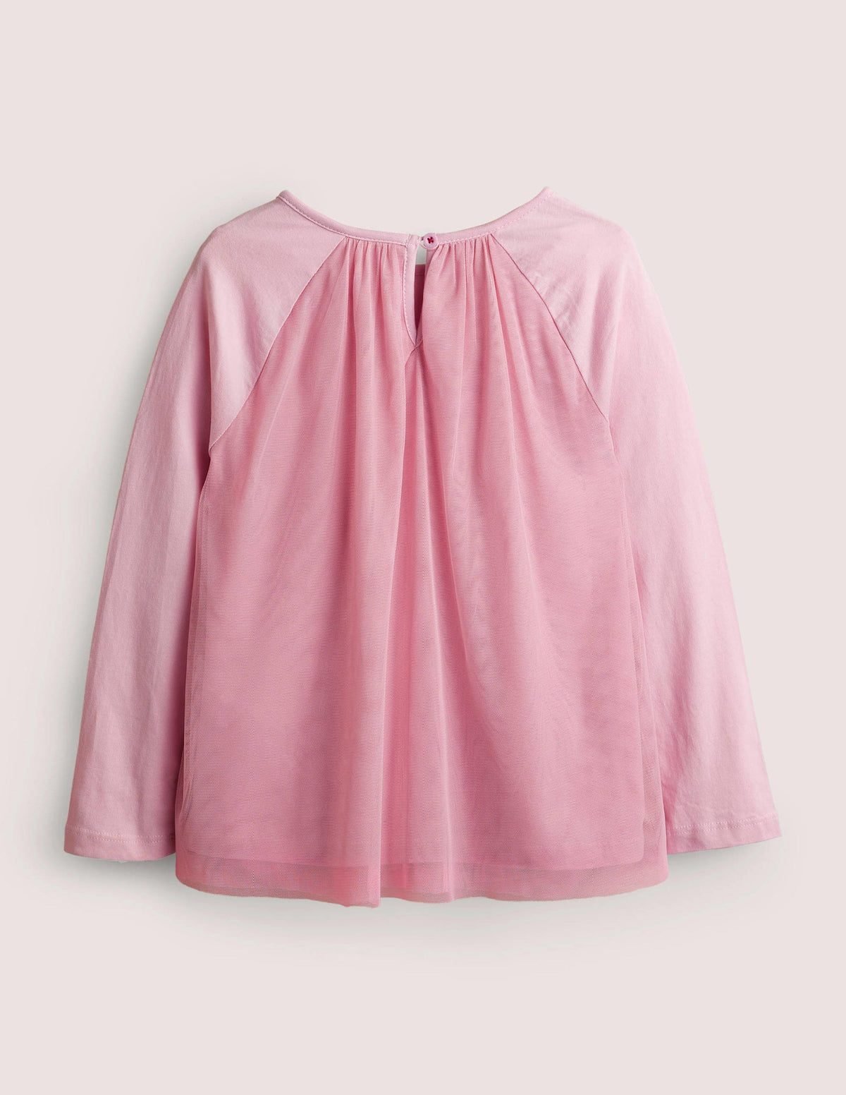 Appliqué Tulle Top-Cameo Pink Flutter Stars - Image 2