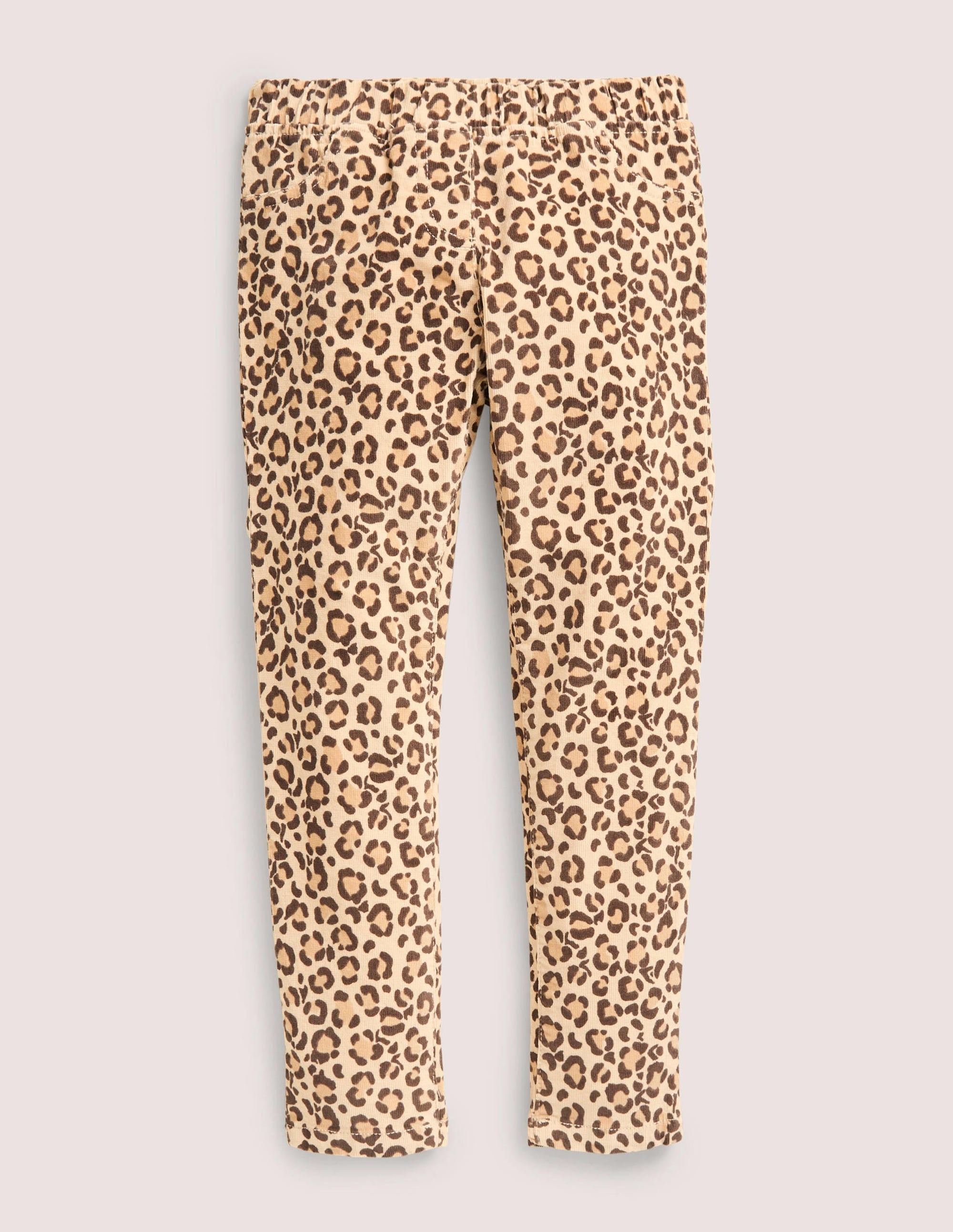 Cord Leggings-Leopard Print - Image 1