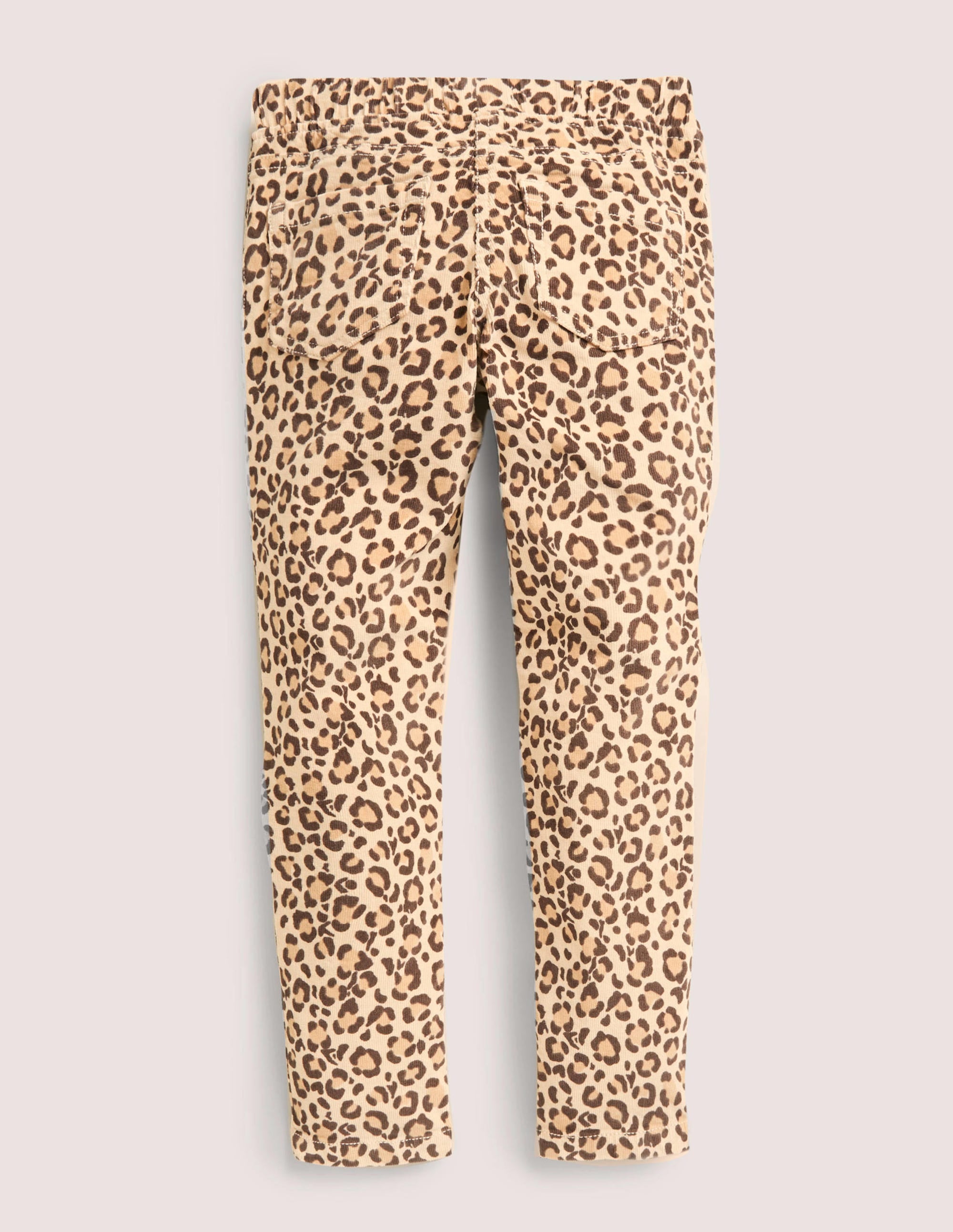 Cord Leggings-Leopard Print - Image 2
