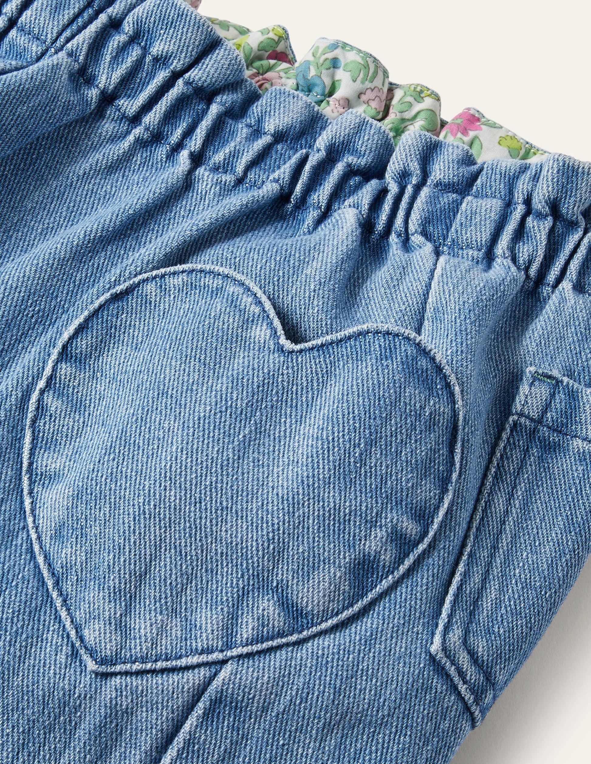 Pull-on Pants-Mid Vintage Denim-3