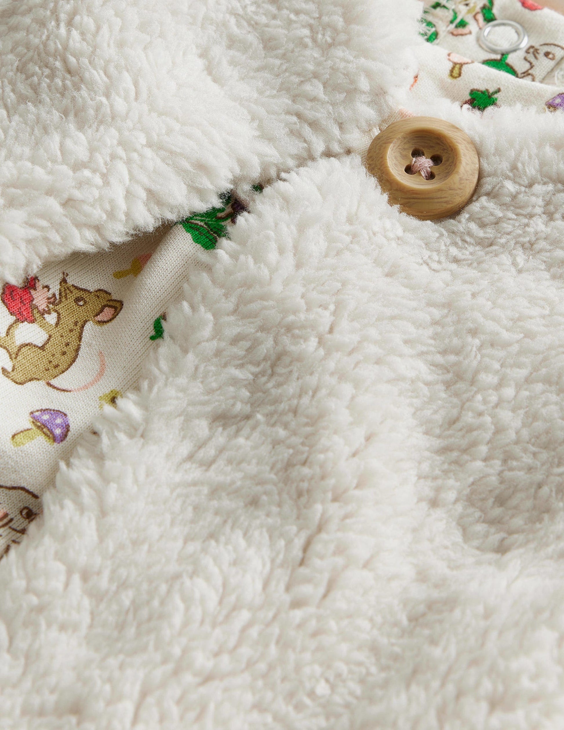 Dress and Gilet Set-Ivory Woodland Friends-3