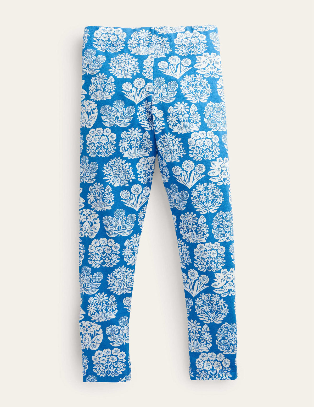 Fun Leggings-Bright Marina Floral - Image 2