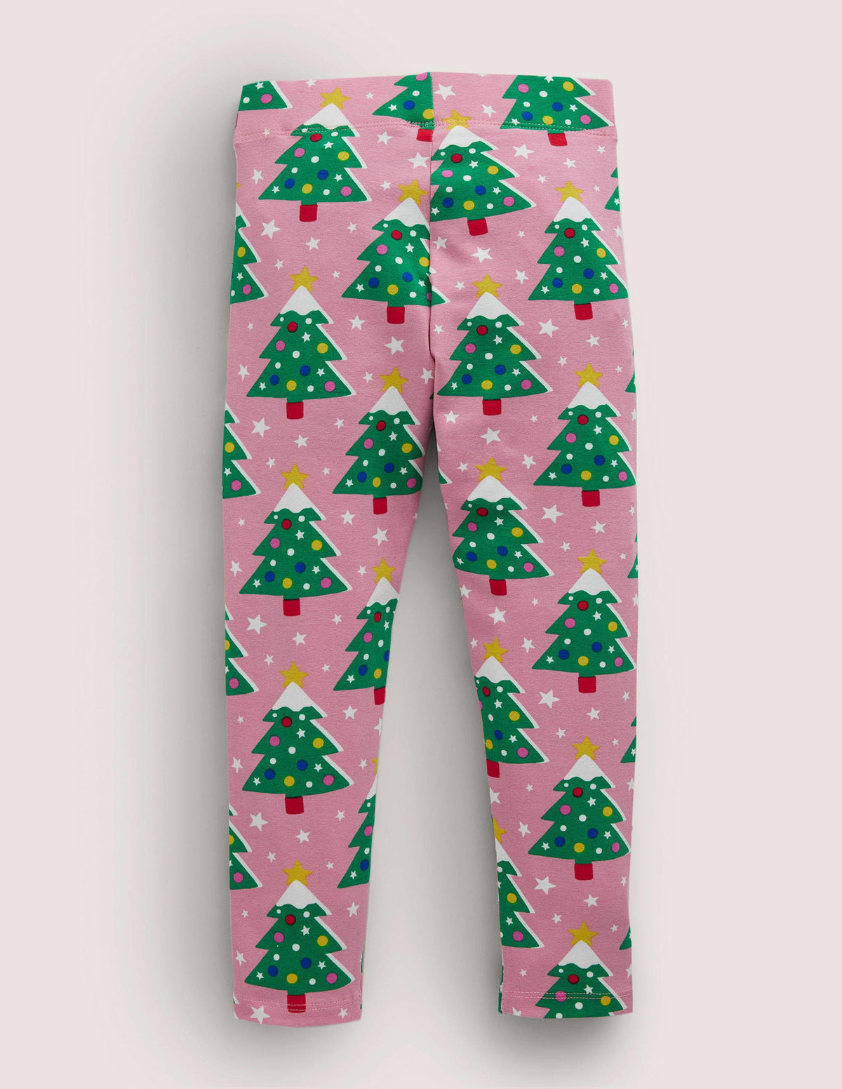 Fun Leggings-Formica Pink Christmas Trees - Image 2