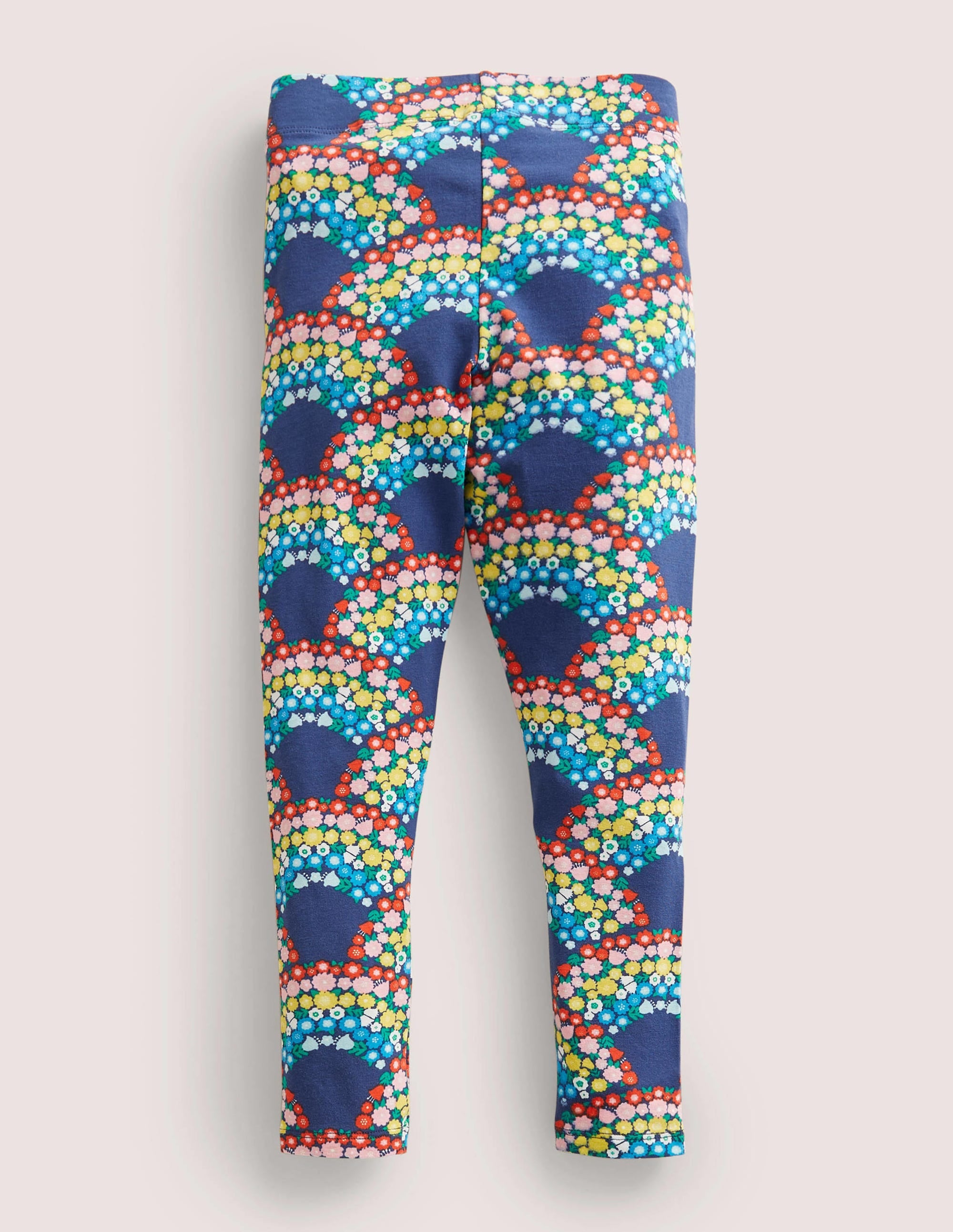 Fun Leggings-Starboard Blue Rainbows - Image 2