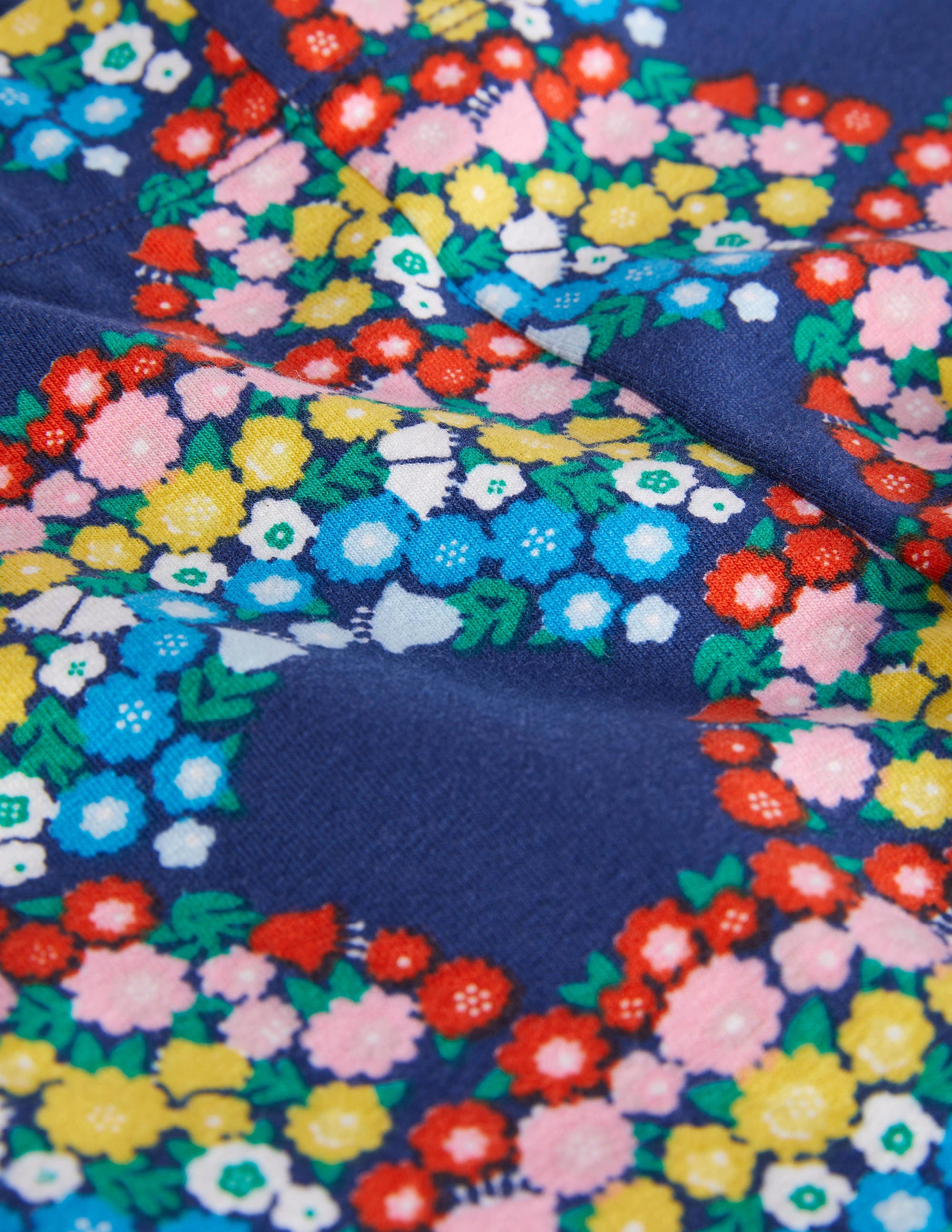 Fun Leggings-Starboard Blue Rainbows - Image 3