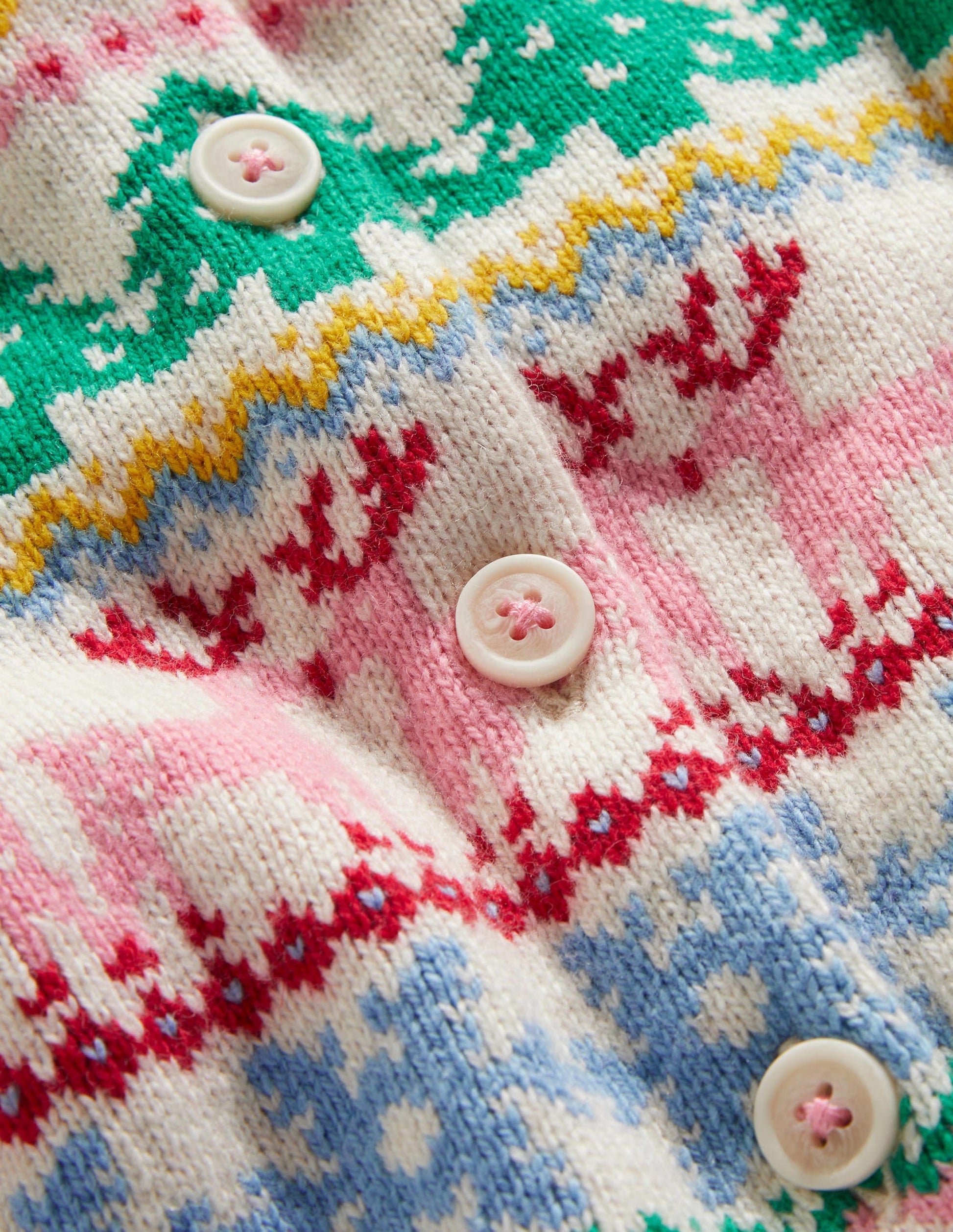 Festive Fair Isle Christmas Cardigan-Multi Festive Fair Isle-3