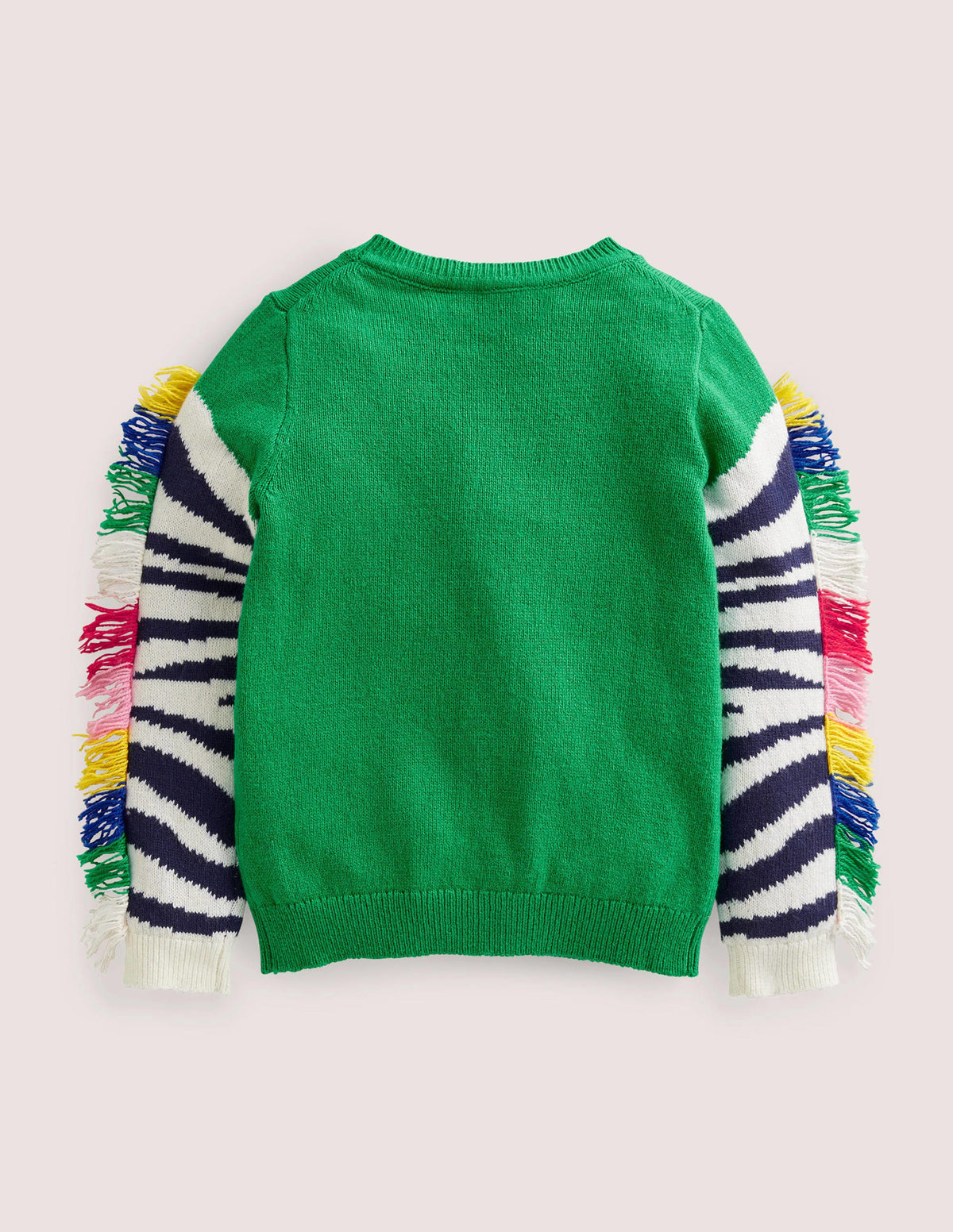 Fun Cardigan-Green Pepper Zebra - Image 2