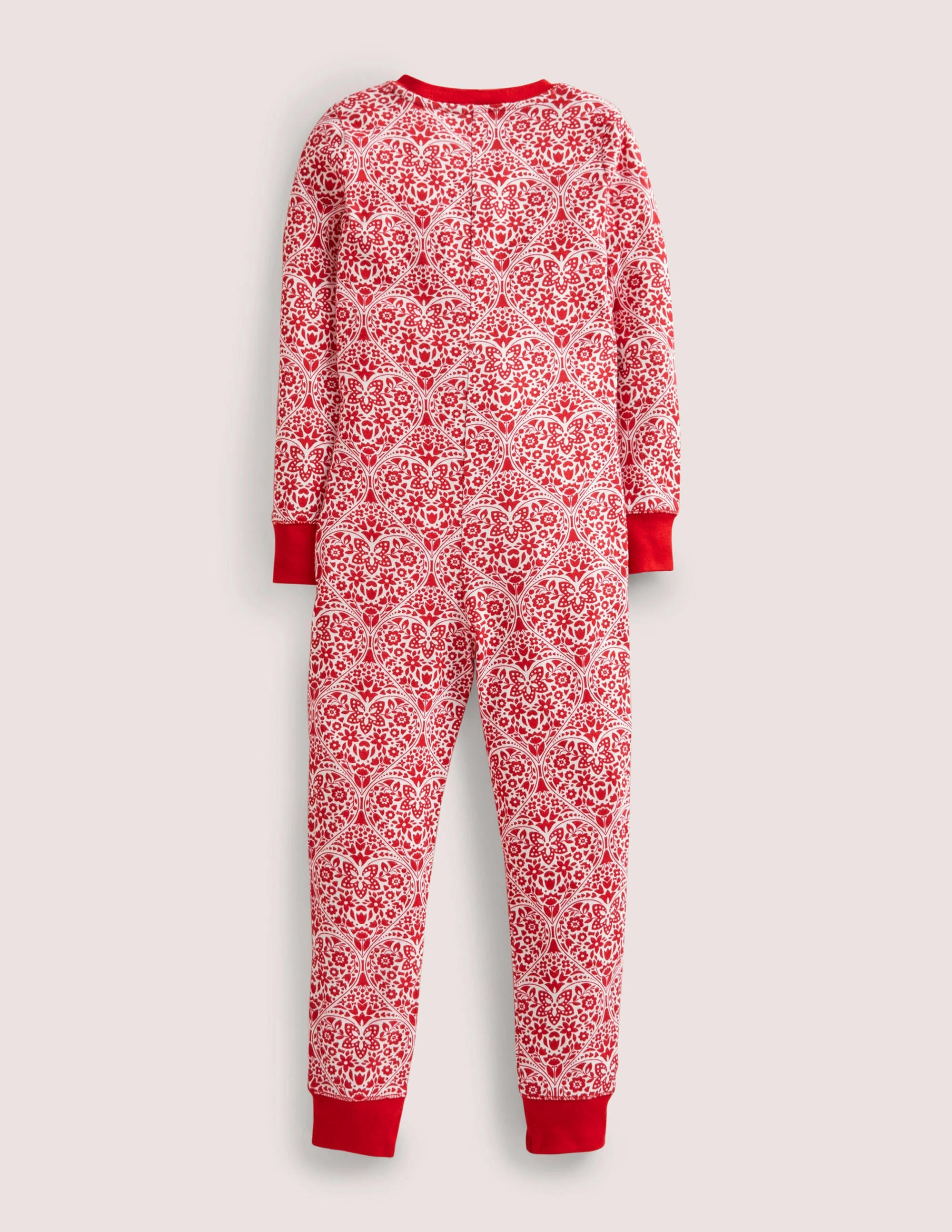 Snug All-In-One-Rockabilly Red Folk Hearts - Image 2