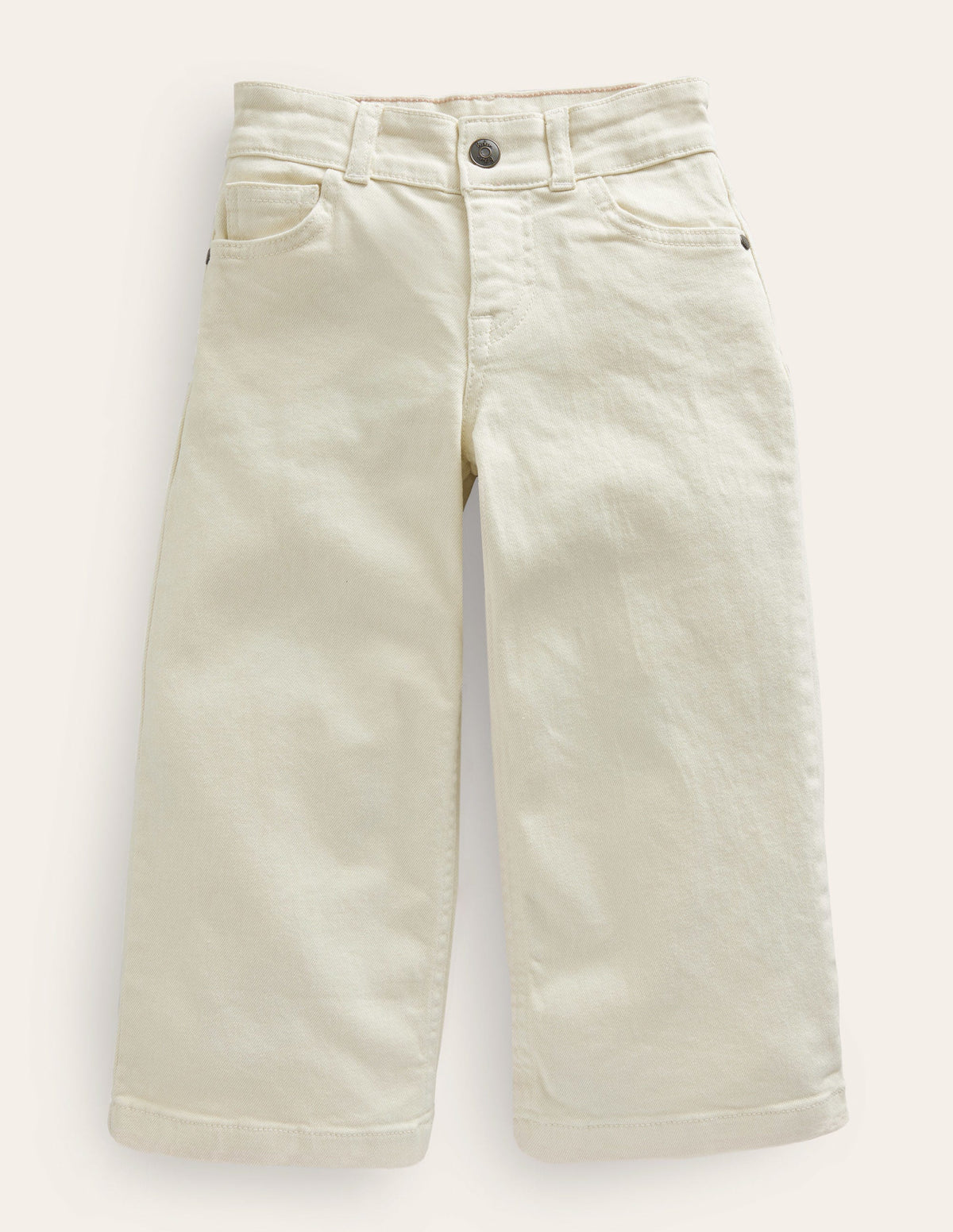 Straight Leg Flare Jean-Ecru-1