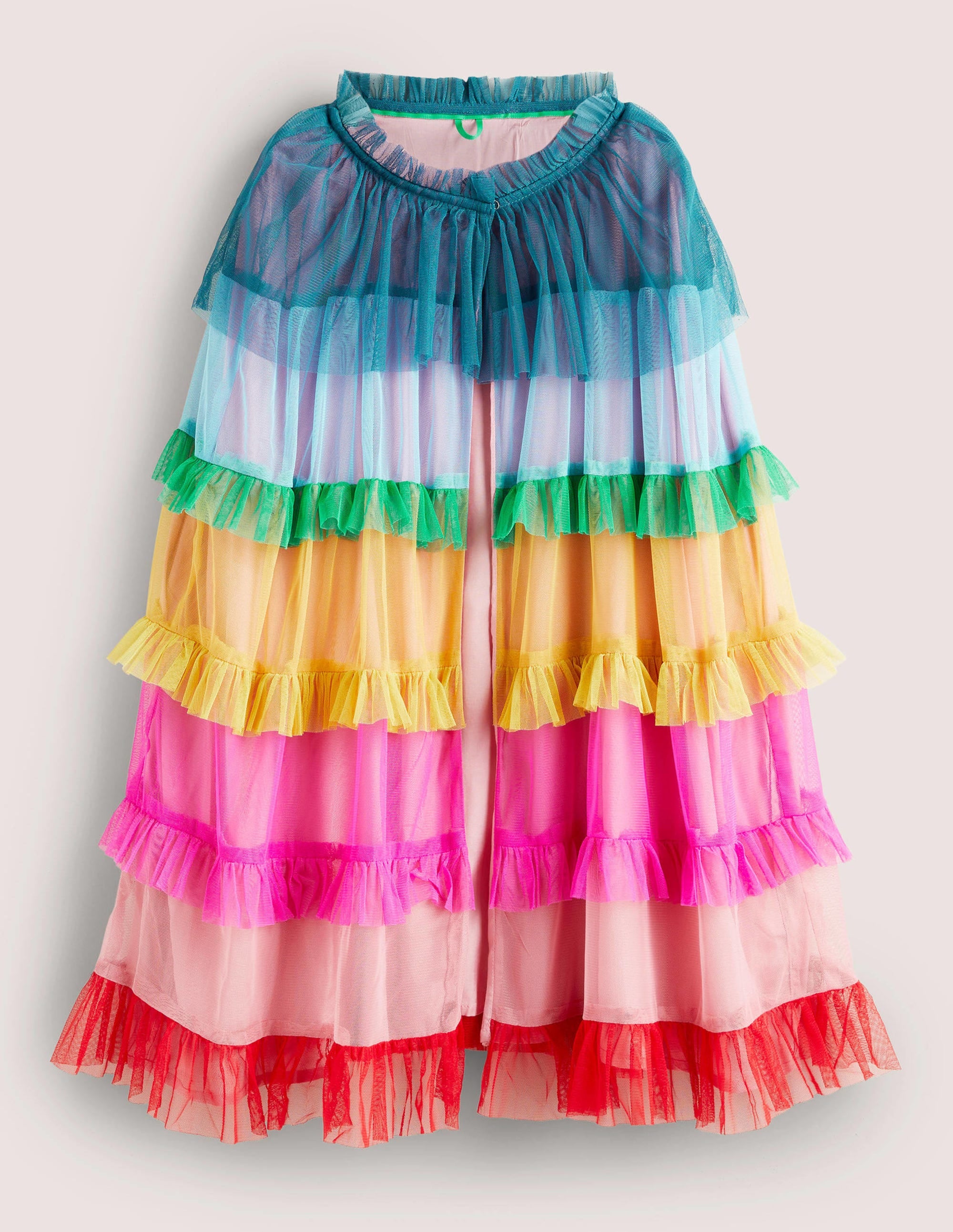 Tulle Cape-Multi Raonbow - Image 1
