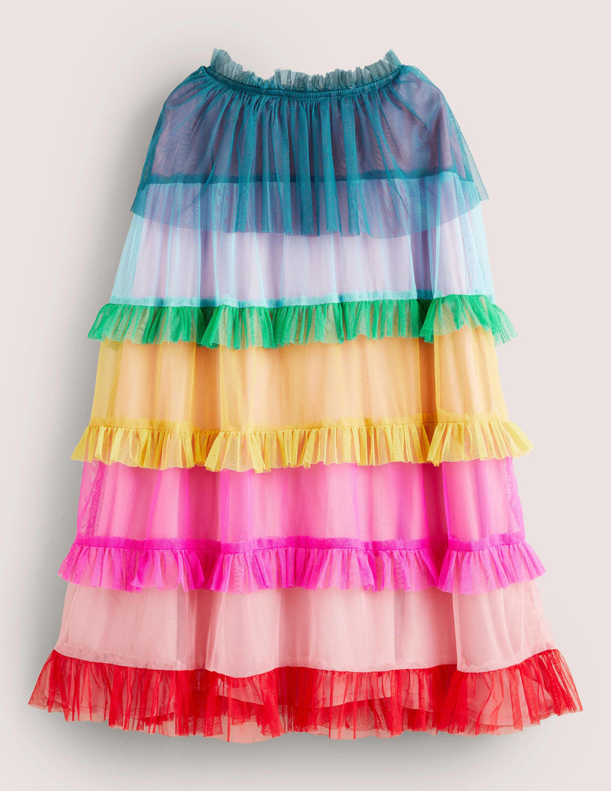 Tulle Cape-Multi Raonbow - Image 2