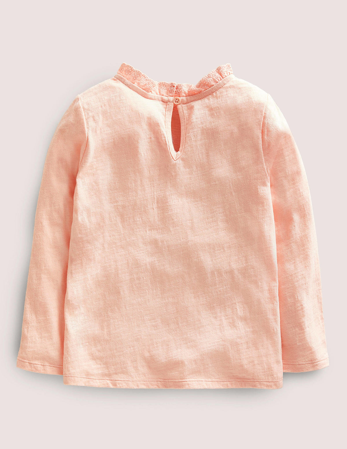 Long Sleeve Heart Pocket Top-Provence Dusty Pink - Image 2
