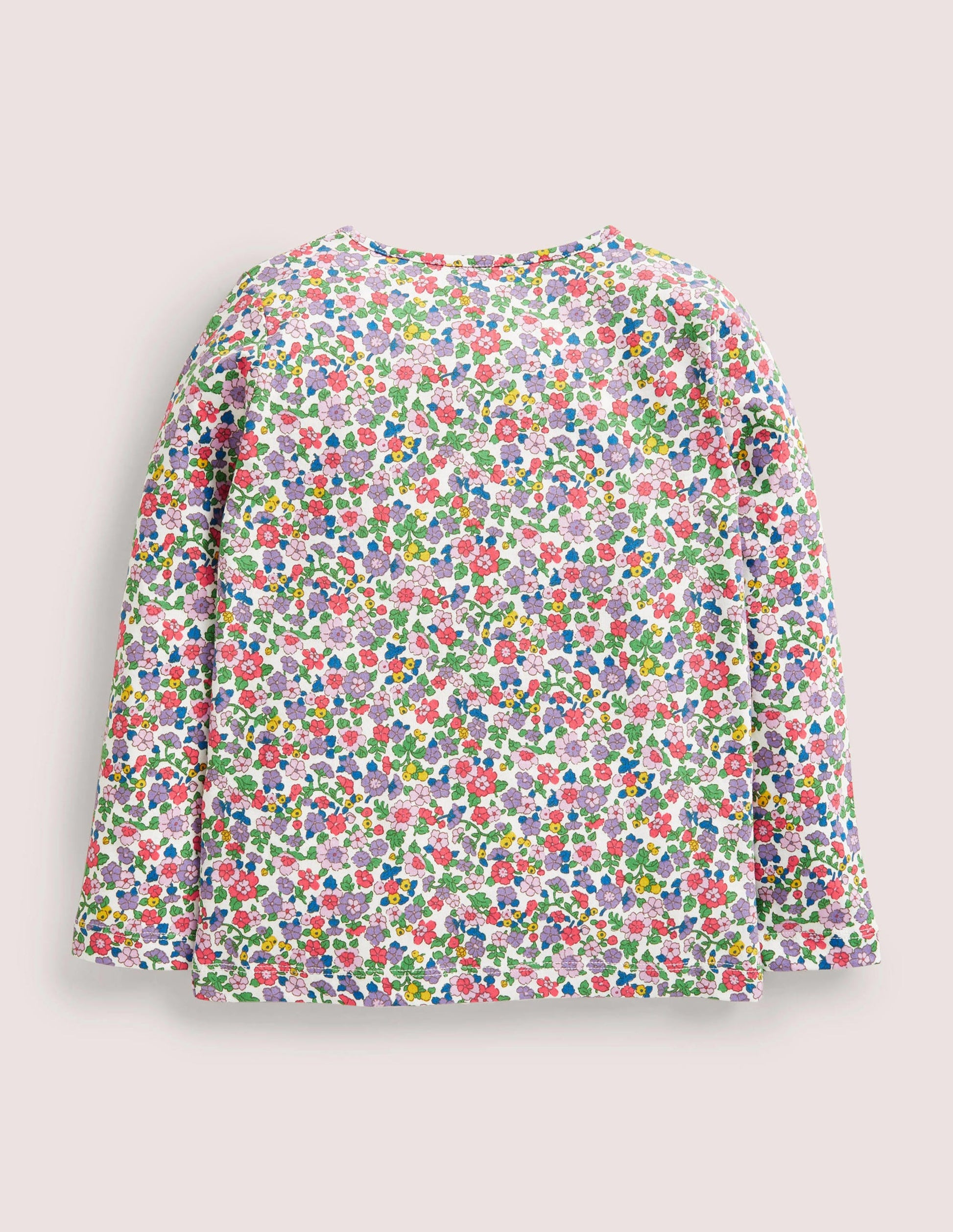 Long-Sleeved Logo Top-Be Kind Floral-2