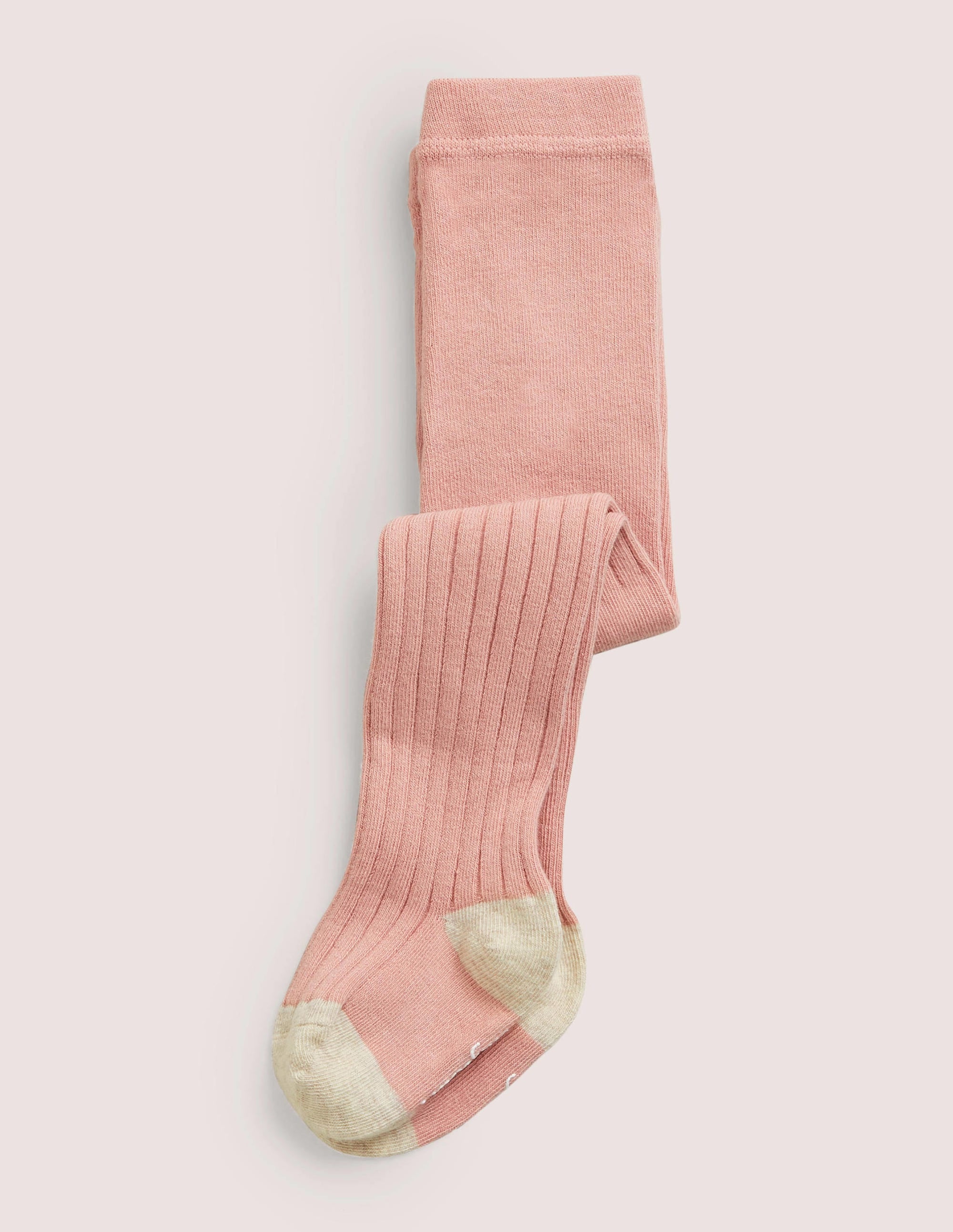 Ribbed Tights (Baby)-Pink - Image 1