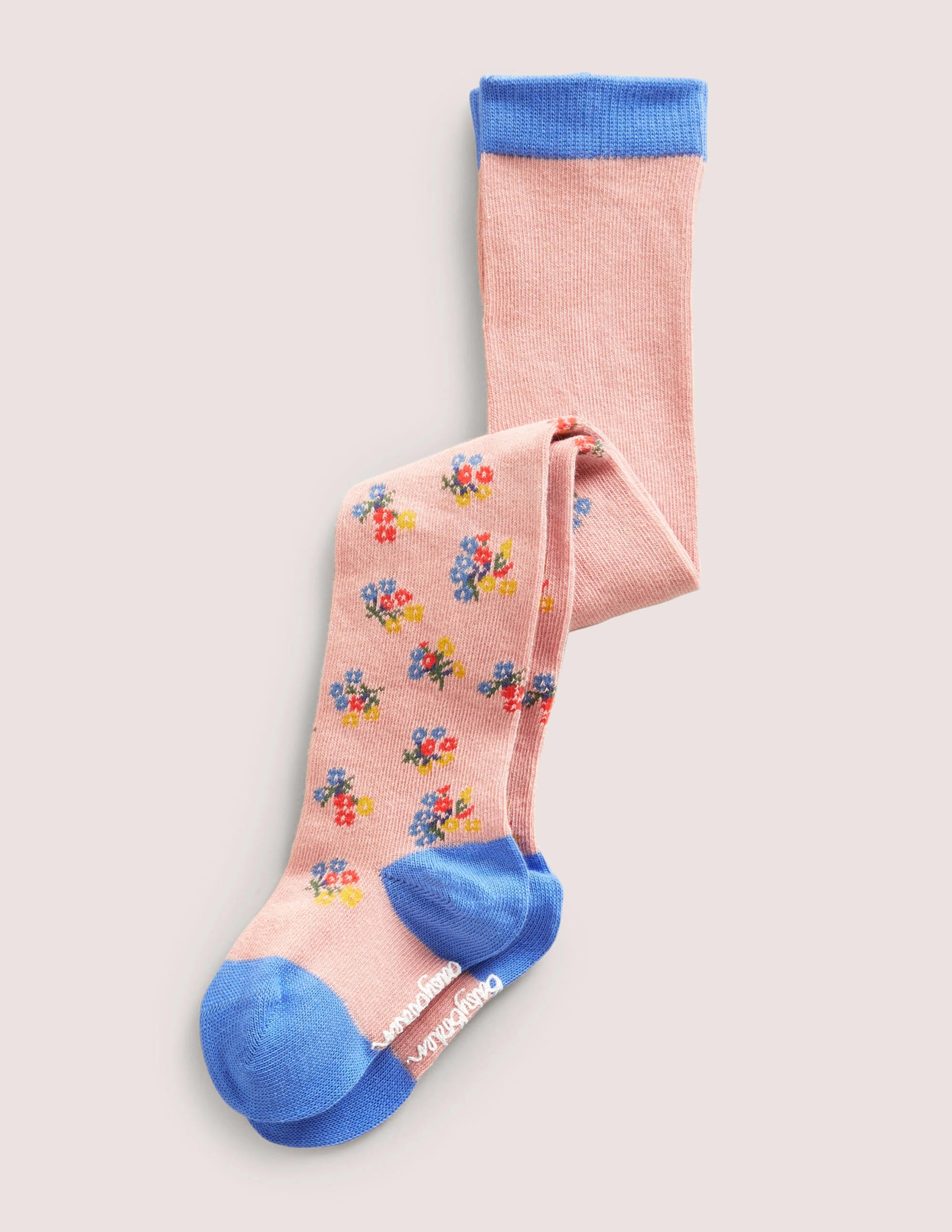 Everyday Tights-Jam Posy Pink Flowers - Image 1
