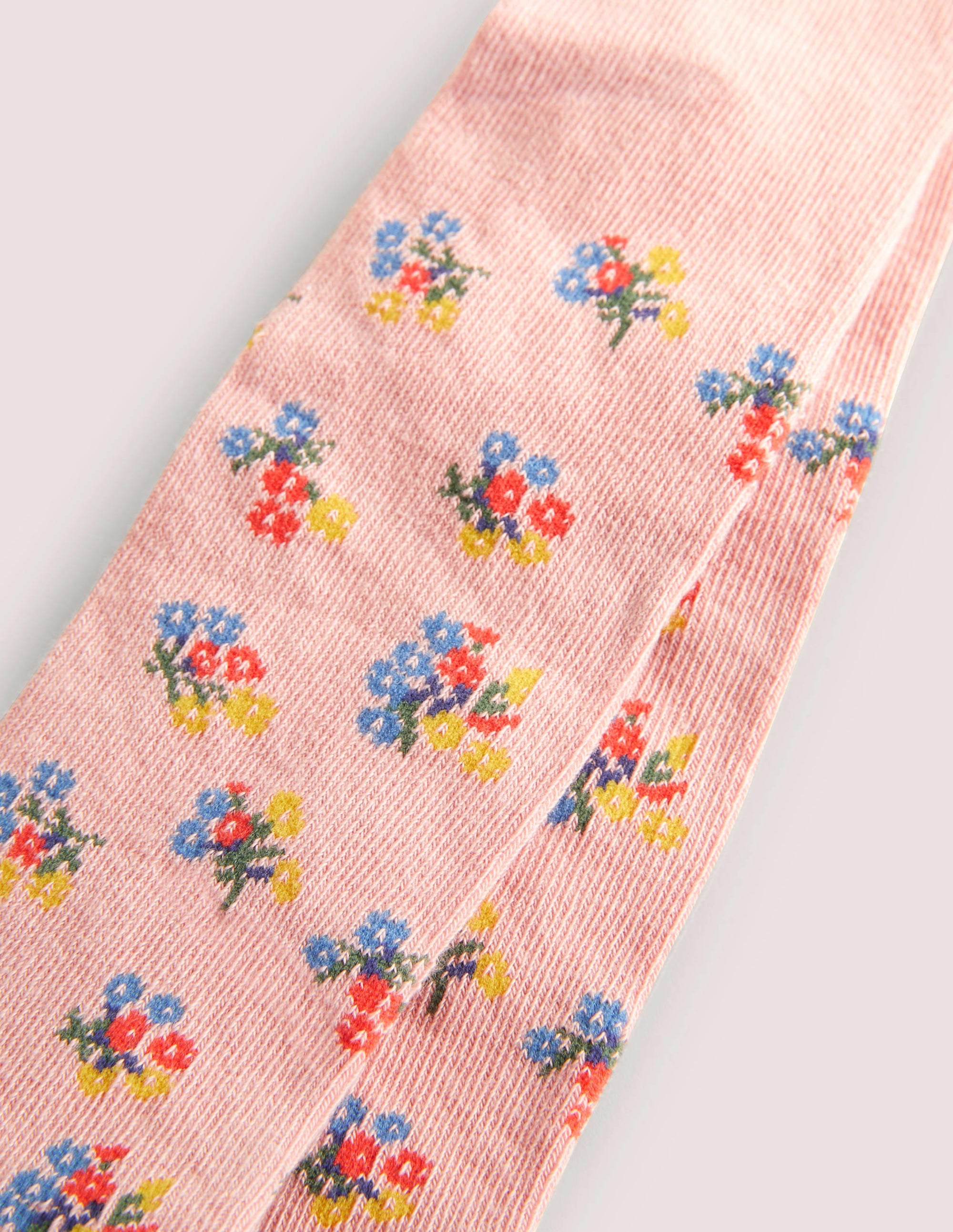 Everyday Tights-Jam Posy Pink Flowers - Image 2