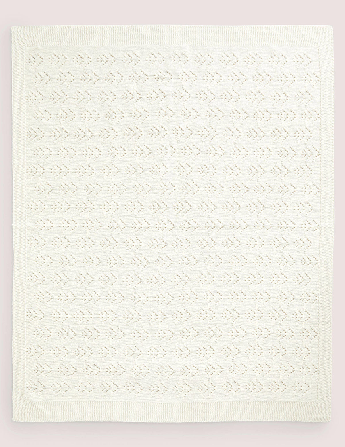 Knitted Blanket-Ivory - Image 2