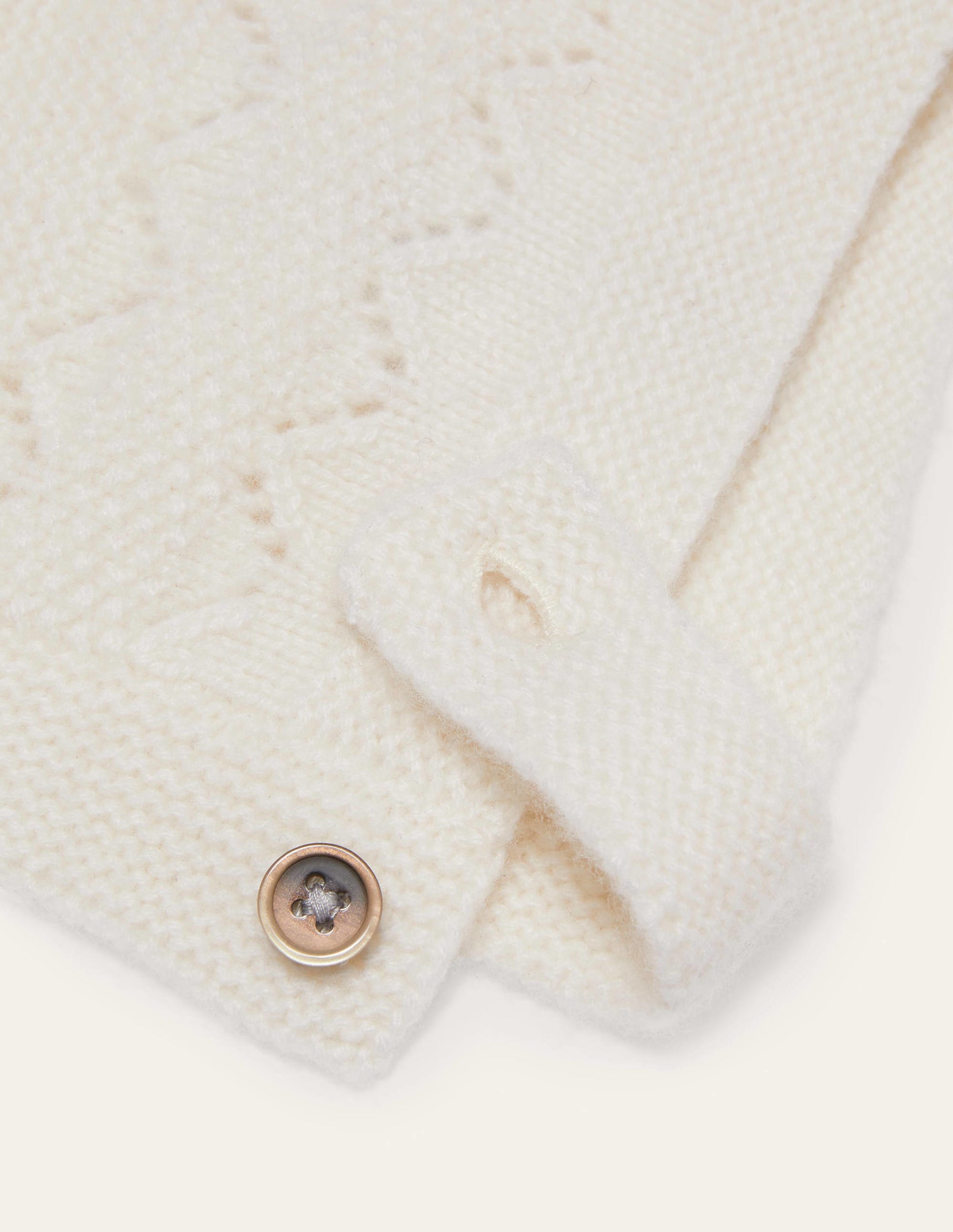 Cashmere Bonnet-Ecru - Image 2