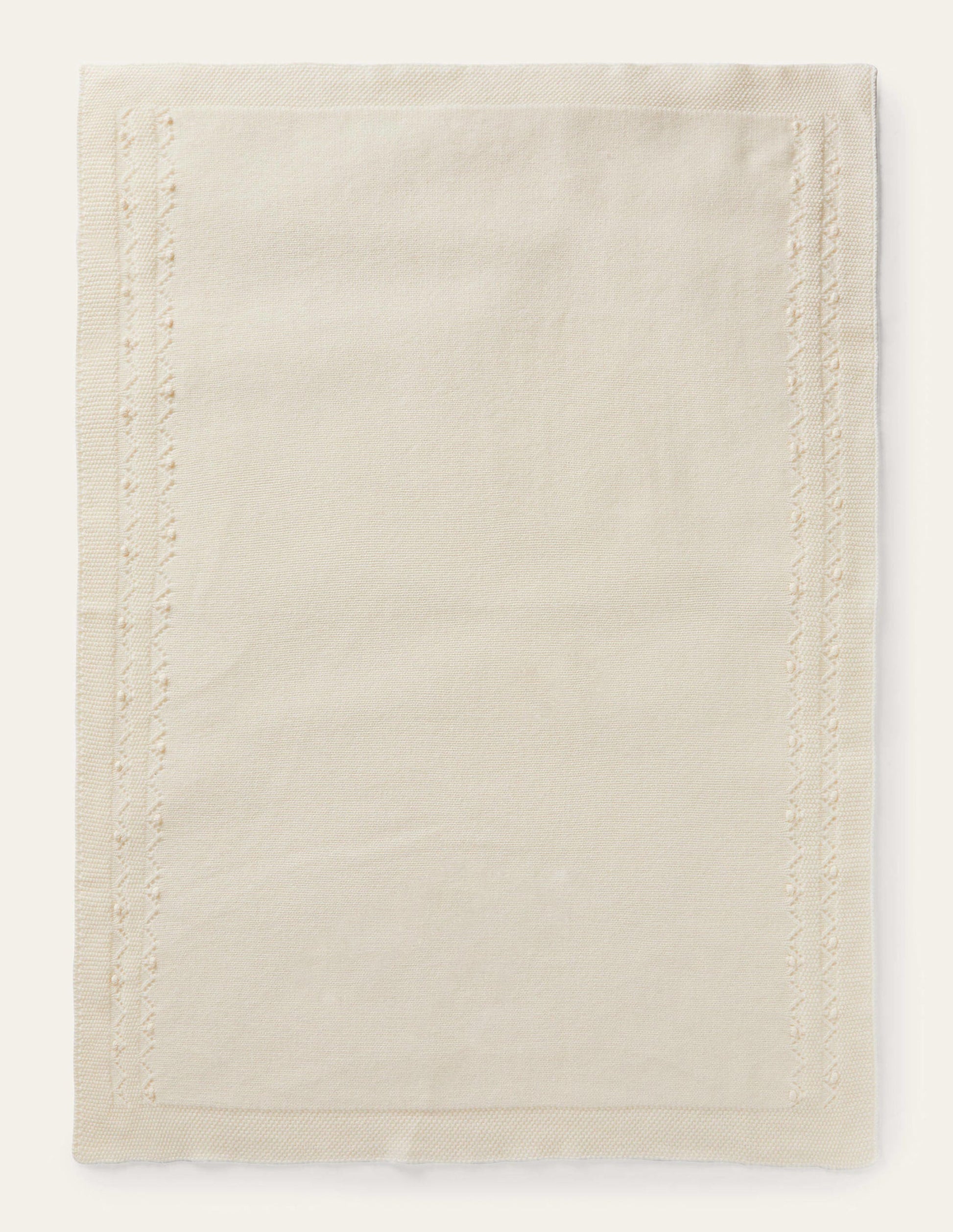 Cosy Cashmere Blanket-Ecru-2