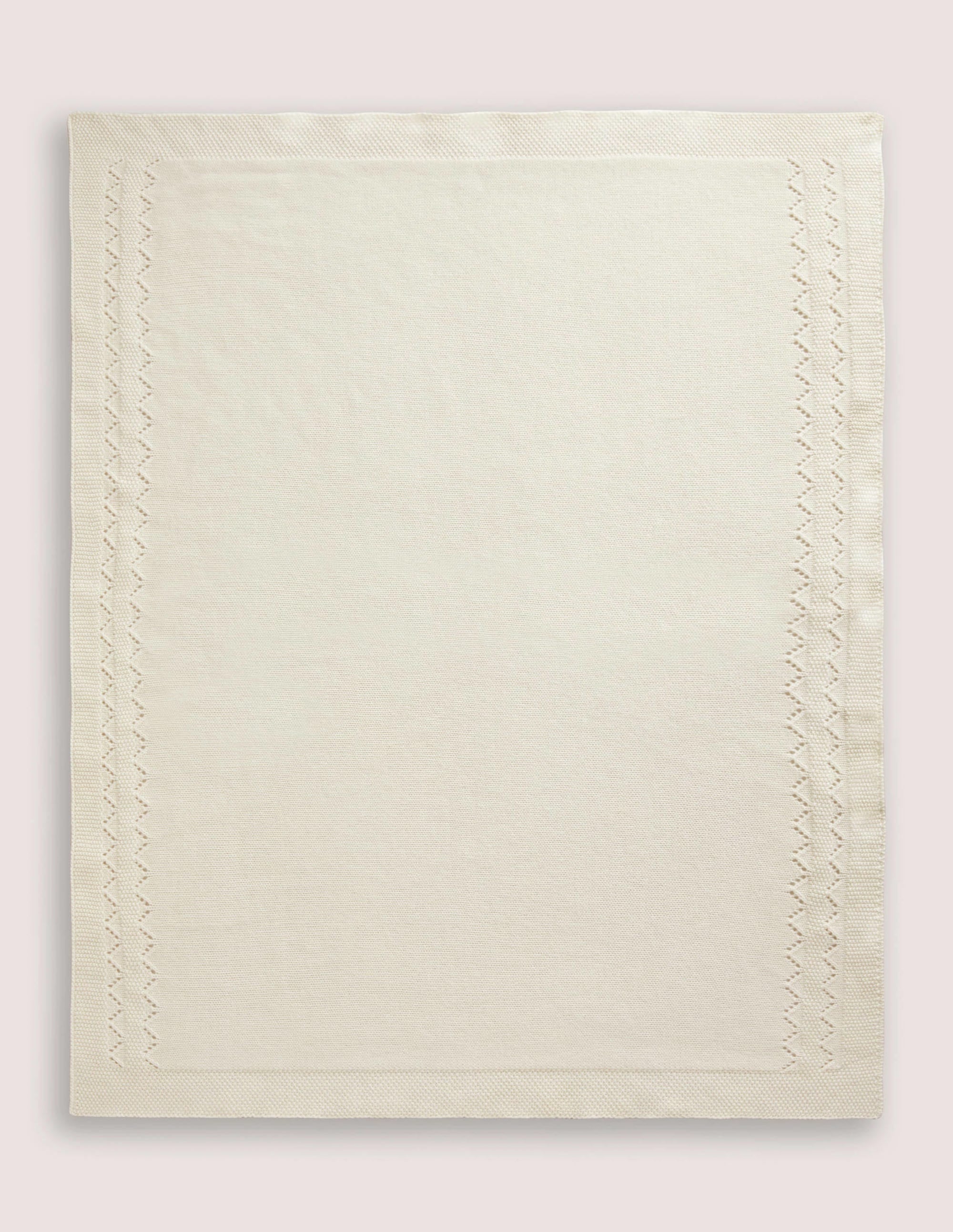 Cosy Cashmere Blanket-Ecru - Image 1