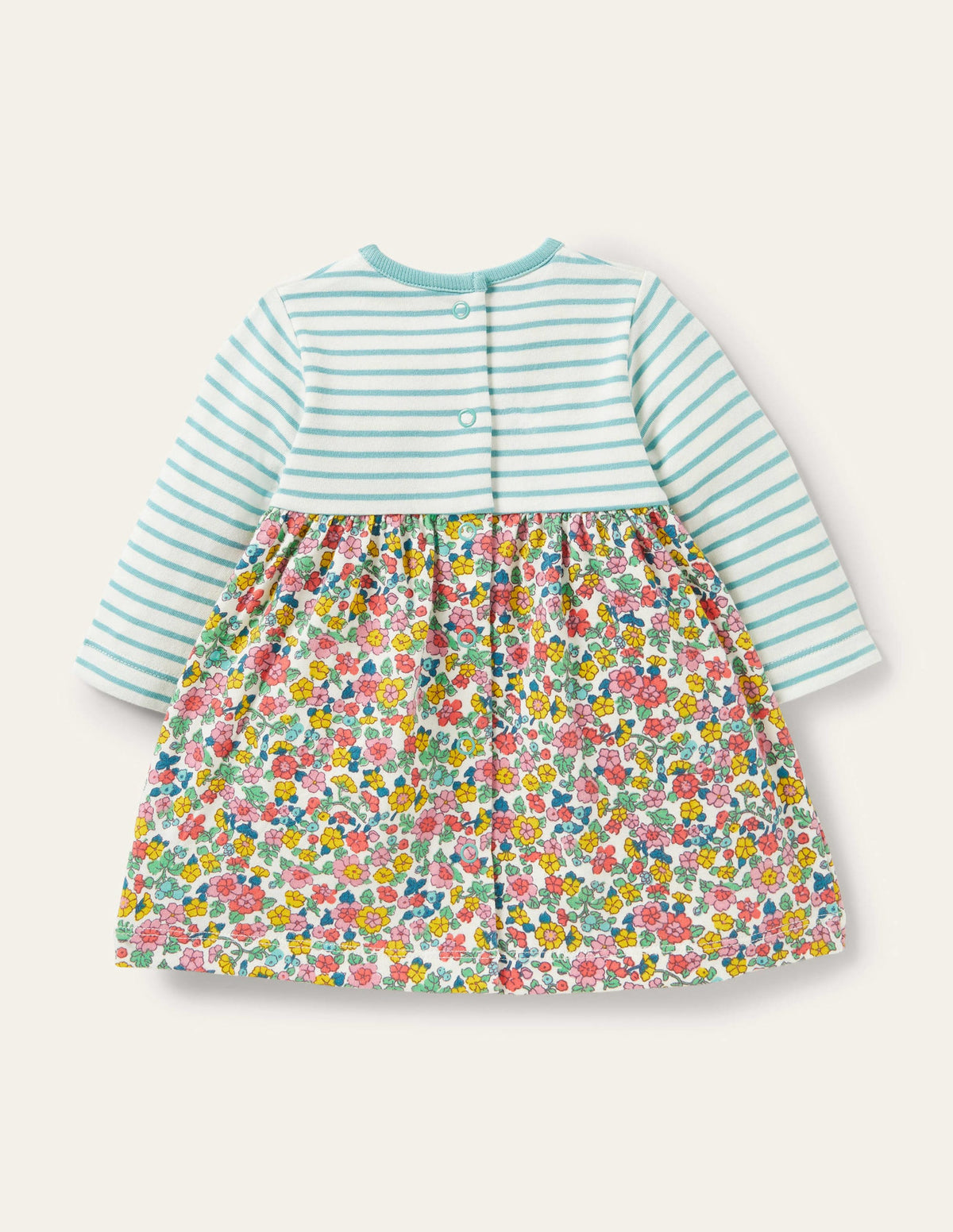 Hotch Potch Dress-Multi Vintage Flowerbed - Image 2