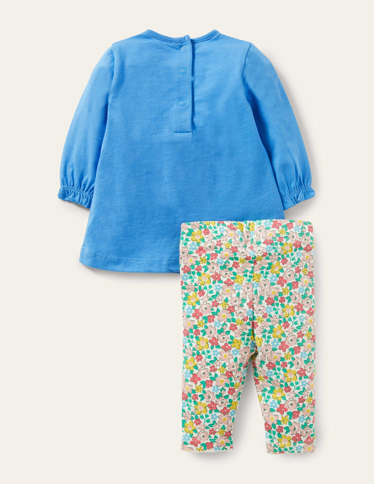 Dress & Legging Set-Bright Bluebell - Image 2