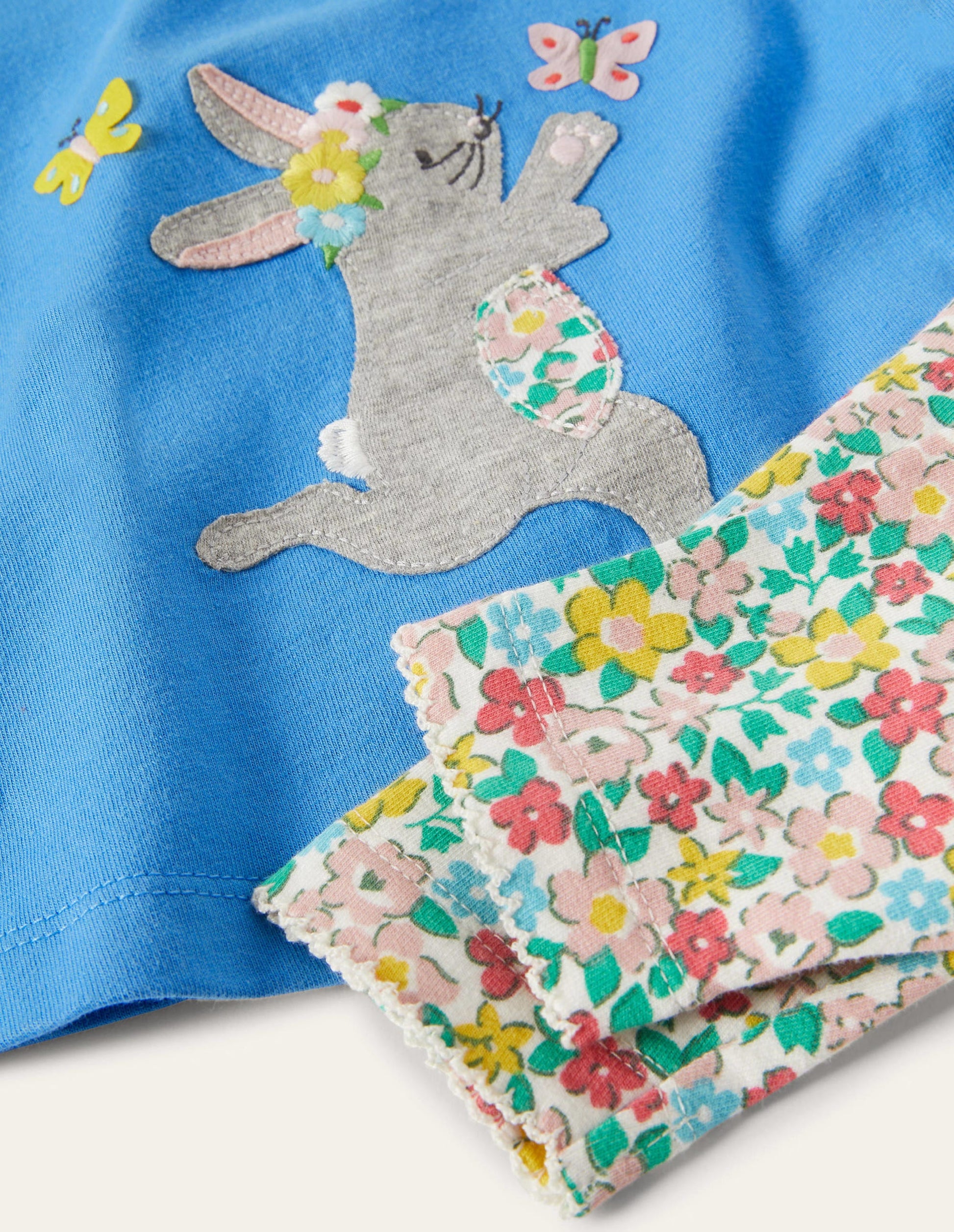 Dress & Legging Set-Bright Bluebell-3