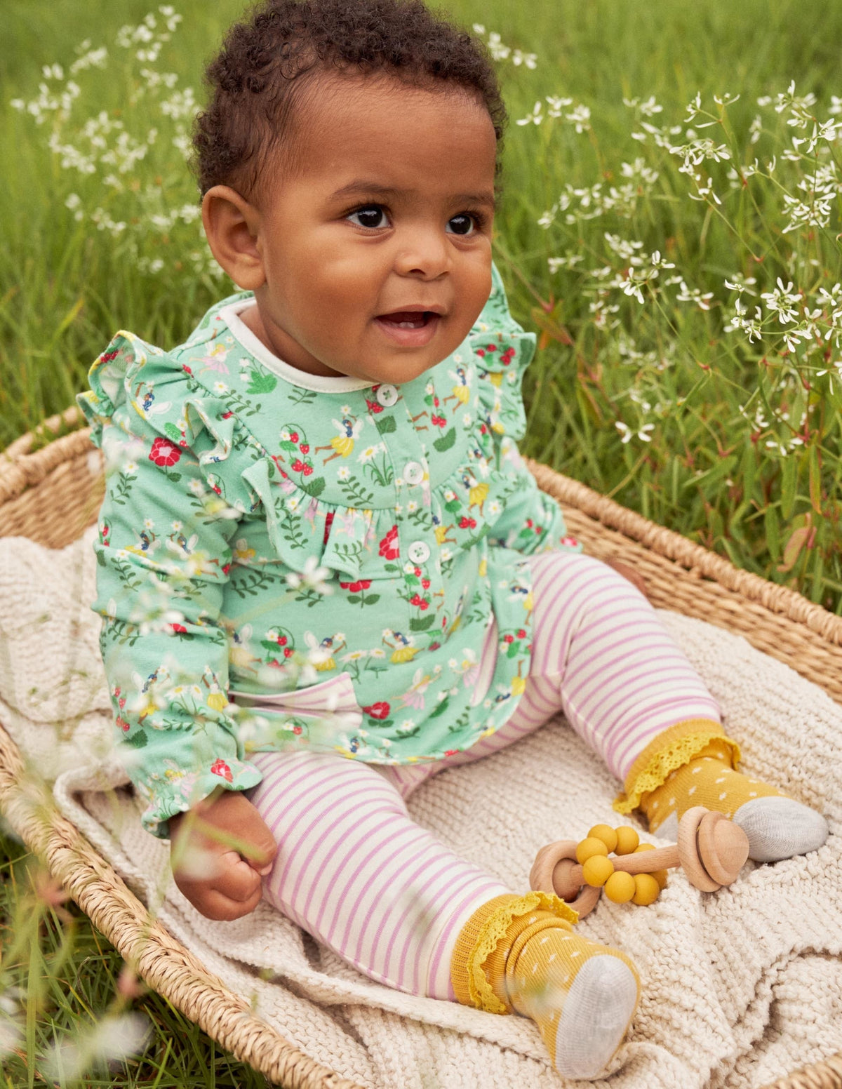 Jersey Ruffle Playset-Fountain Flower Fairies - Image 5
