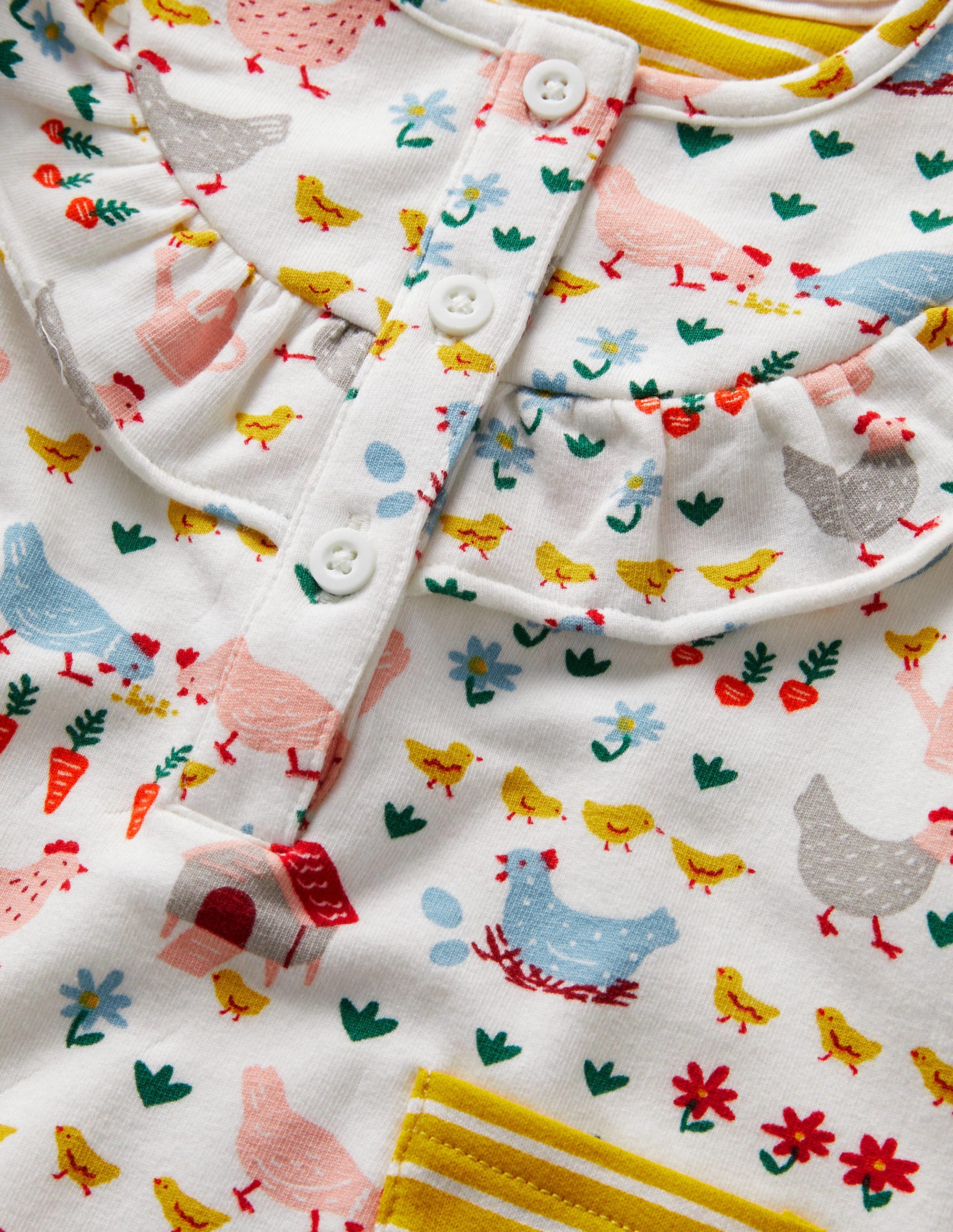 Jersey Ruffle Playset-Ivory Hen House - Image 3