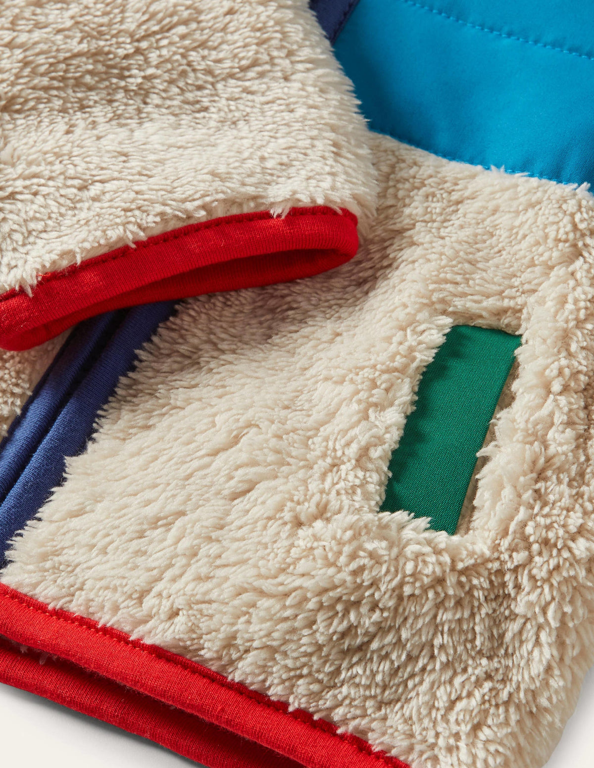 Borg Hotchpotch Jacket-Oatmeal - Image 3