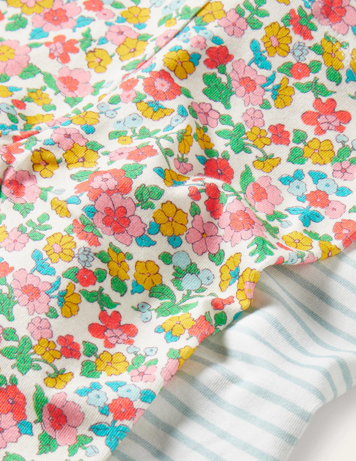 Twin Pack Leggings-Multi Vintage Flowerbed - Image 3