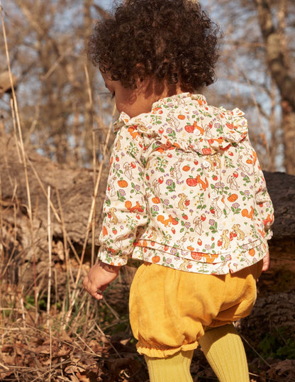 Printed Top and Bloomers-Ivory Woodland Friends-7