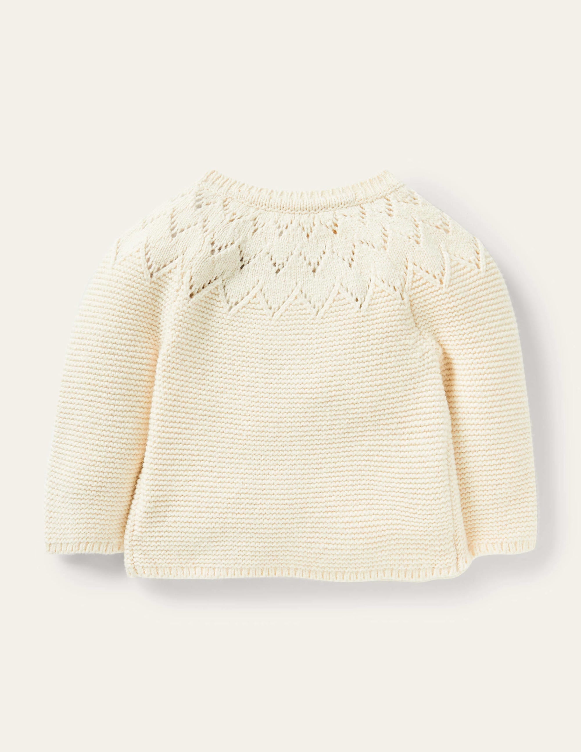 Cosy Cardigan-Ecru Marl - Image 2