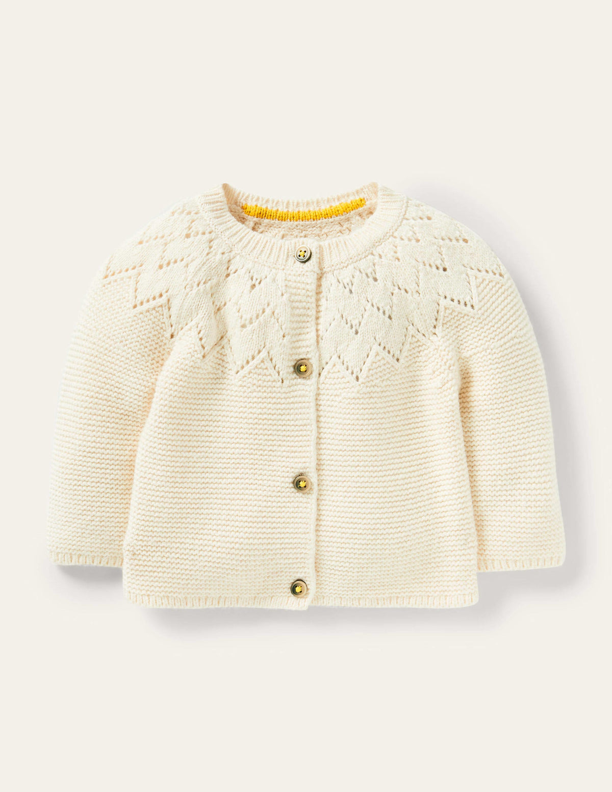Cosy Cardigan-Ecru Marl-1