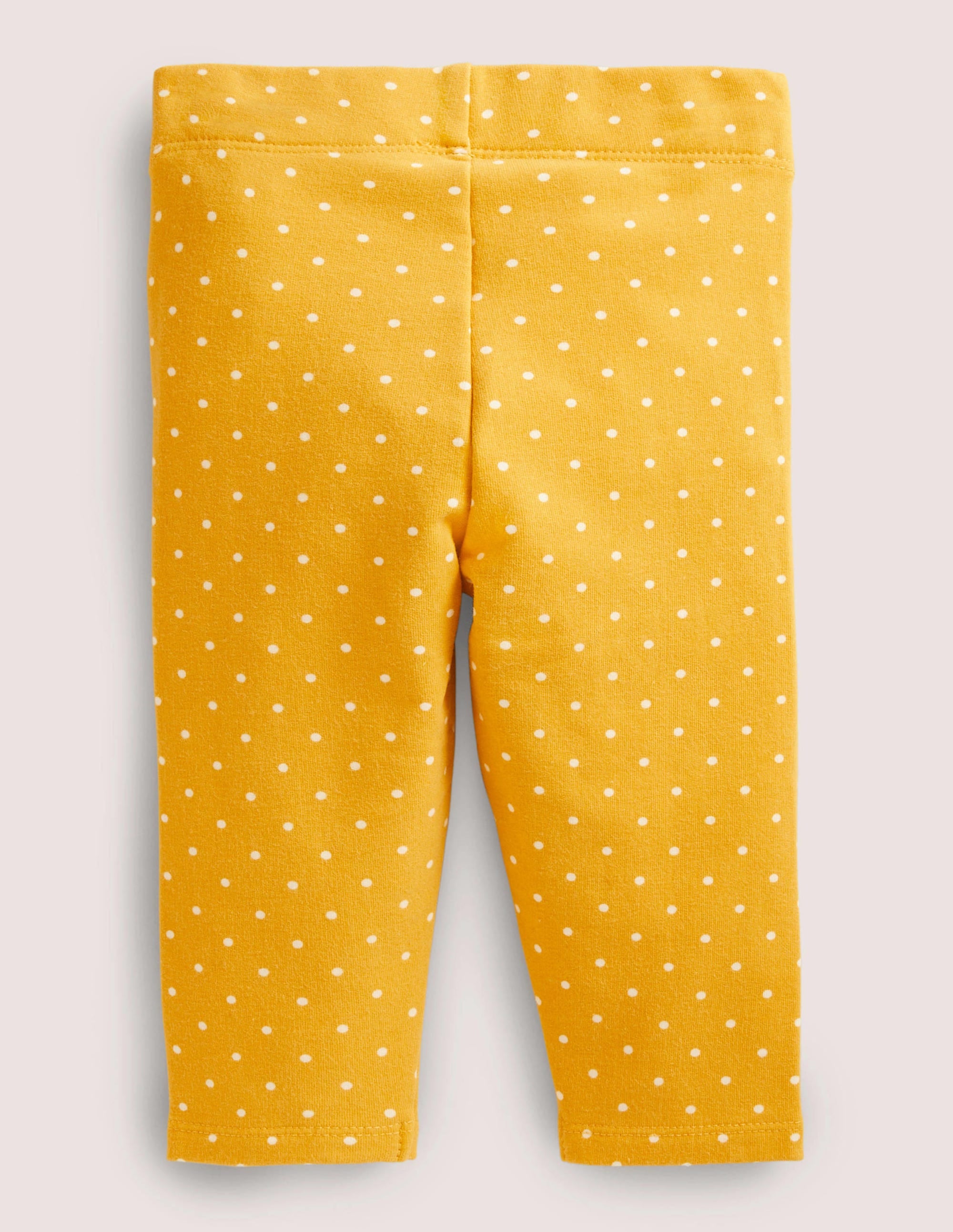 Cosy Leggings-Honeycomb Yellow Pin Spot - Image 2