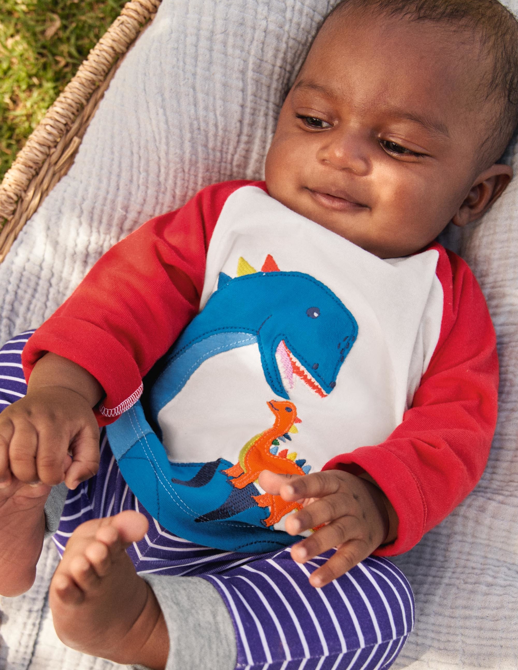 Appliqué Jersey Play Set-Starboard Blue - Image 4