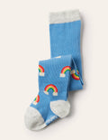 Everyday Tights-Blue Rainbow