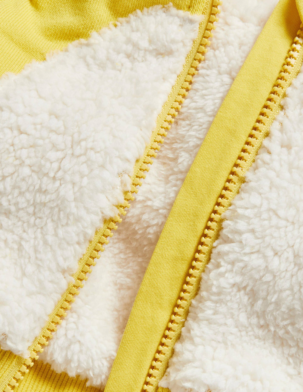 Teddy-lined Hoodie-Sweetcorn Yellow Chick-3