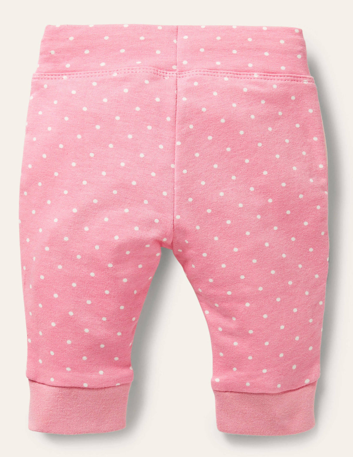 Appliqué Jersey Pants-Bright Petal Pin Spot Animals - Image 2